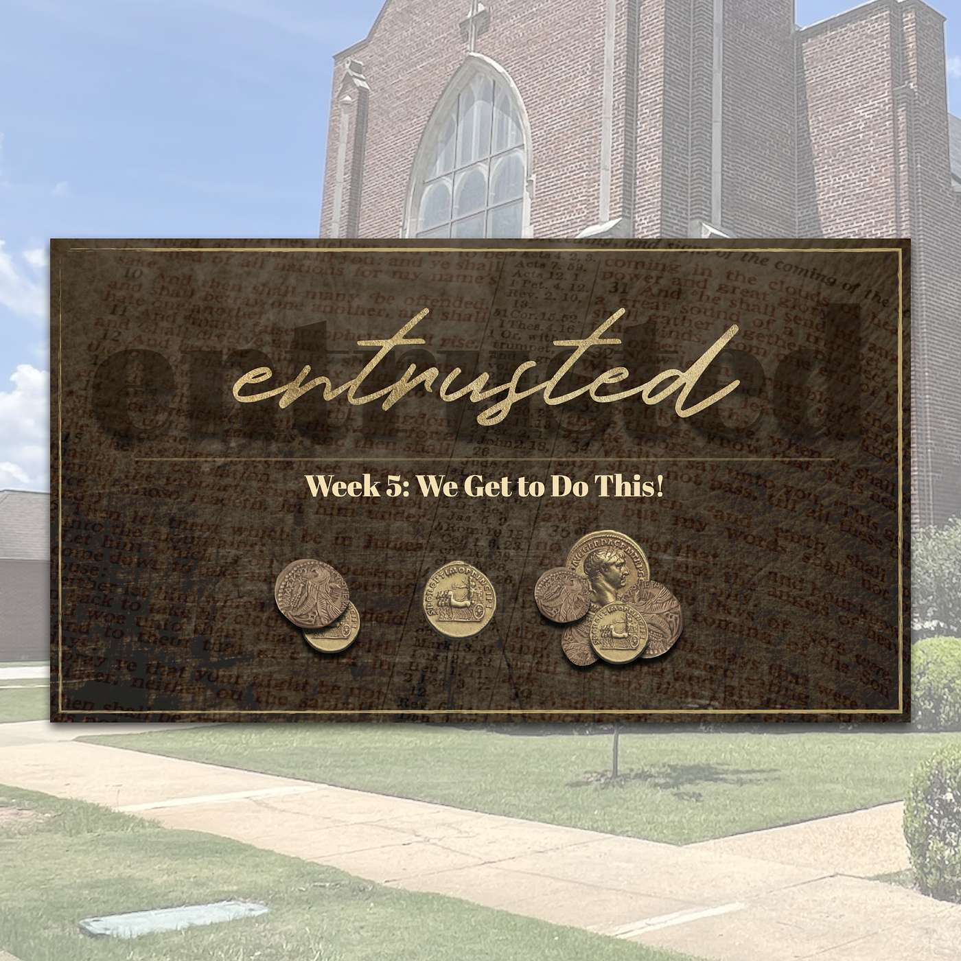 10.22.23 // Entrusted:We Get to do This // Rev. Jim Morrow episode artwork