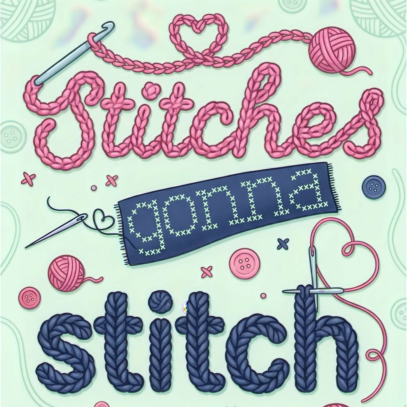 Stitches Gonna Stitch: The Stitchcast cover
