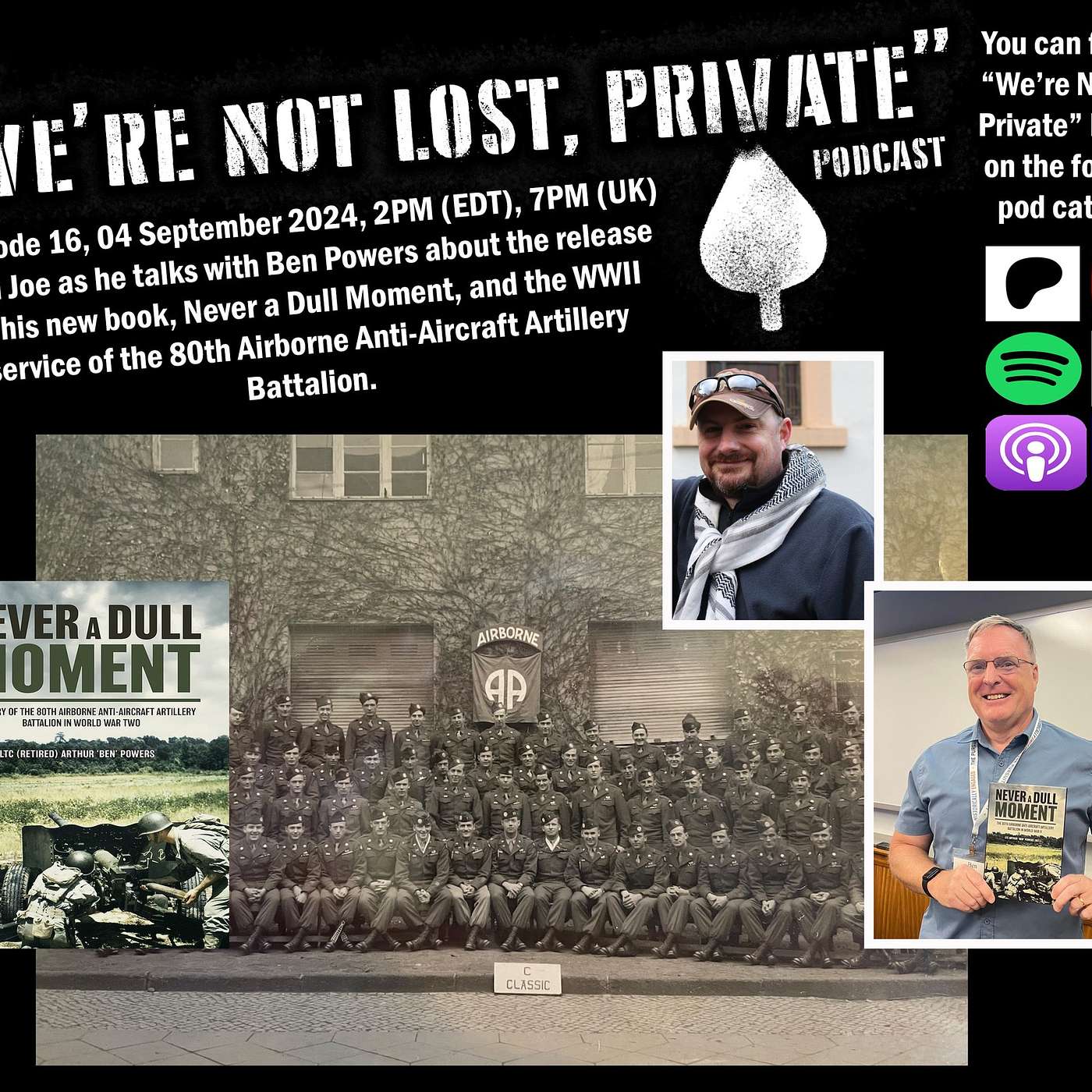 EP16 - Never a Dull Moment and the 80th AAA Bn w/Ben Powers episode artwork
