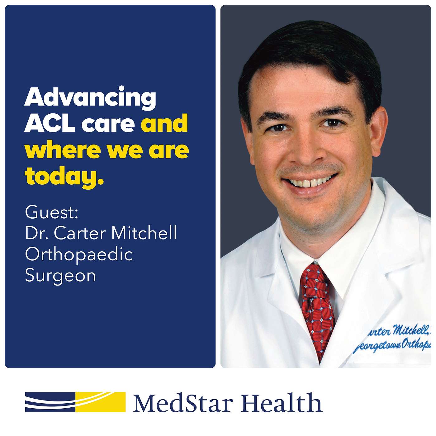 cover of episode Advancing ACL Care and Where We are Today with Surgeon Dr. Mitchell