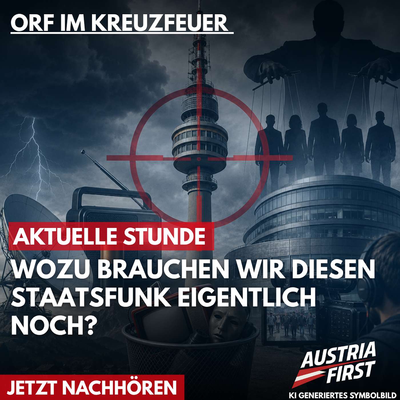 ORF im Kreuzfeuer: Wozu brauchen wir diesen Staatsfunk überhaupt noch? - Aktuelle Stunde episode artwork