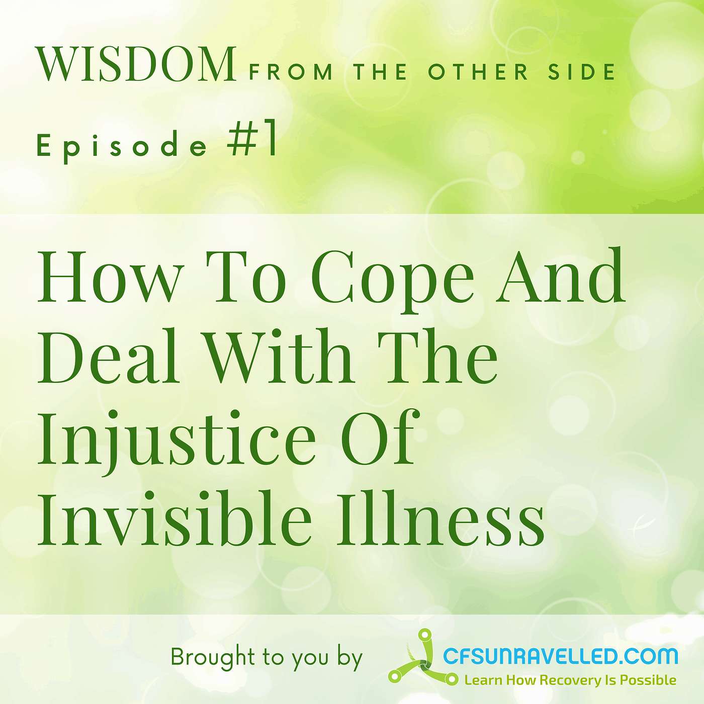 Wisdom From The Other Side Of Recovery from Fibromyalgia, ME, CFS, POTS & MCS