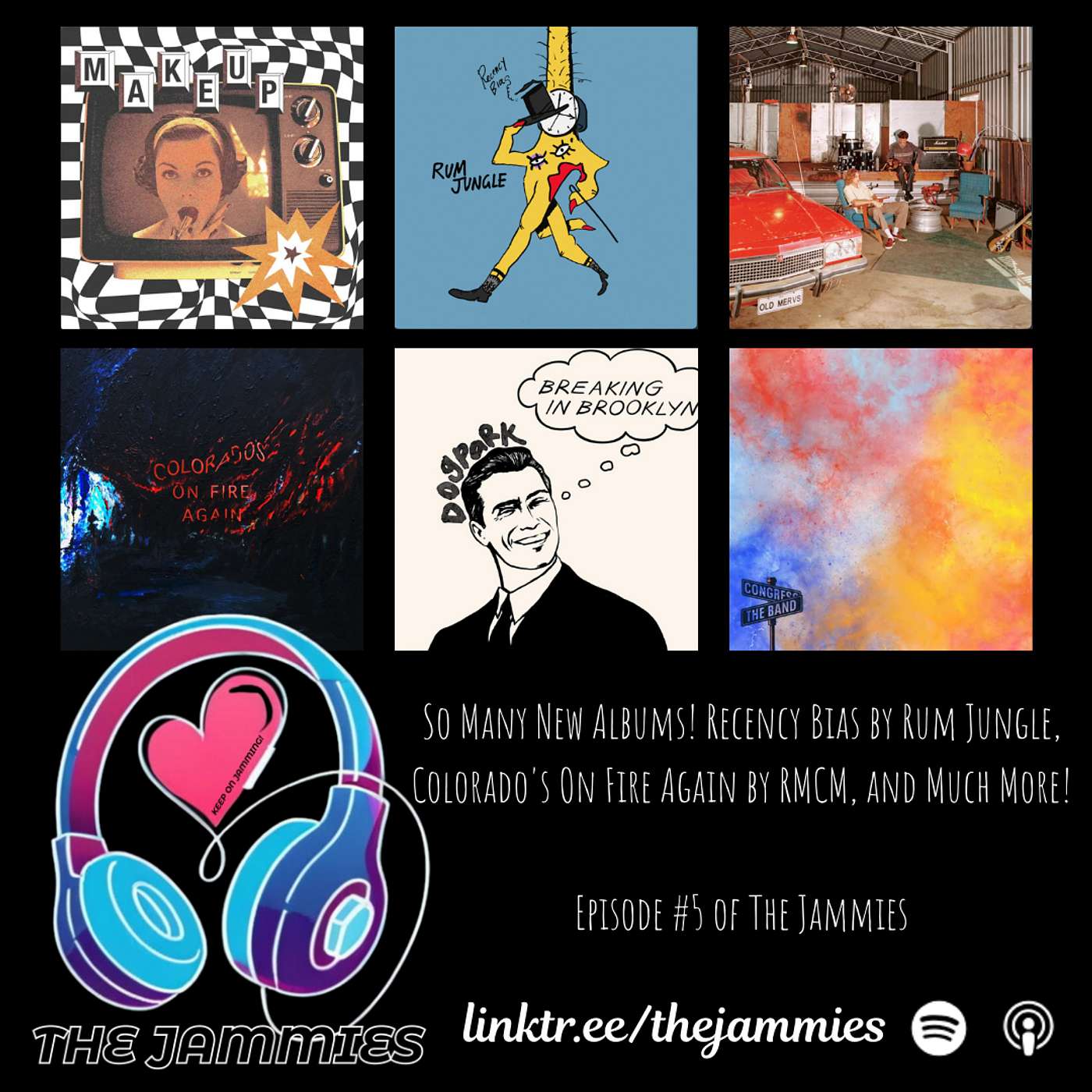 So Many New Albums! Recency Bias by Rum Jungle, Colorado's On Fire Again by RMCM, and Much More!