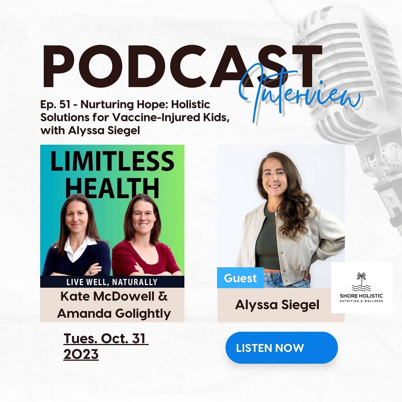 Ep. 51 - My Child “Changed” Overnight: Holistic Solutions for Va**ine-Injured Kids, with Alyssa Siegel
