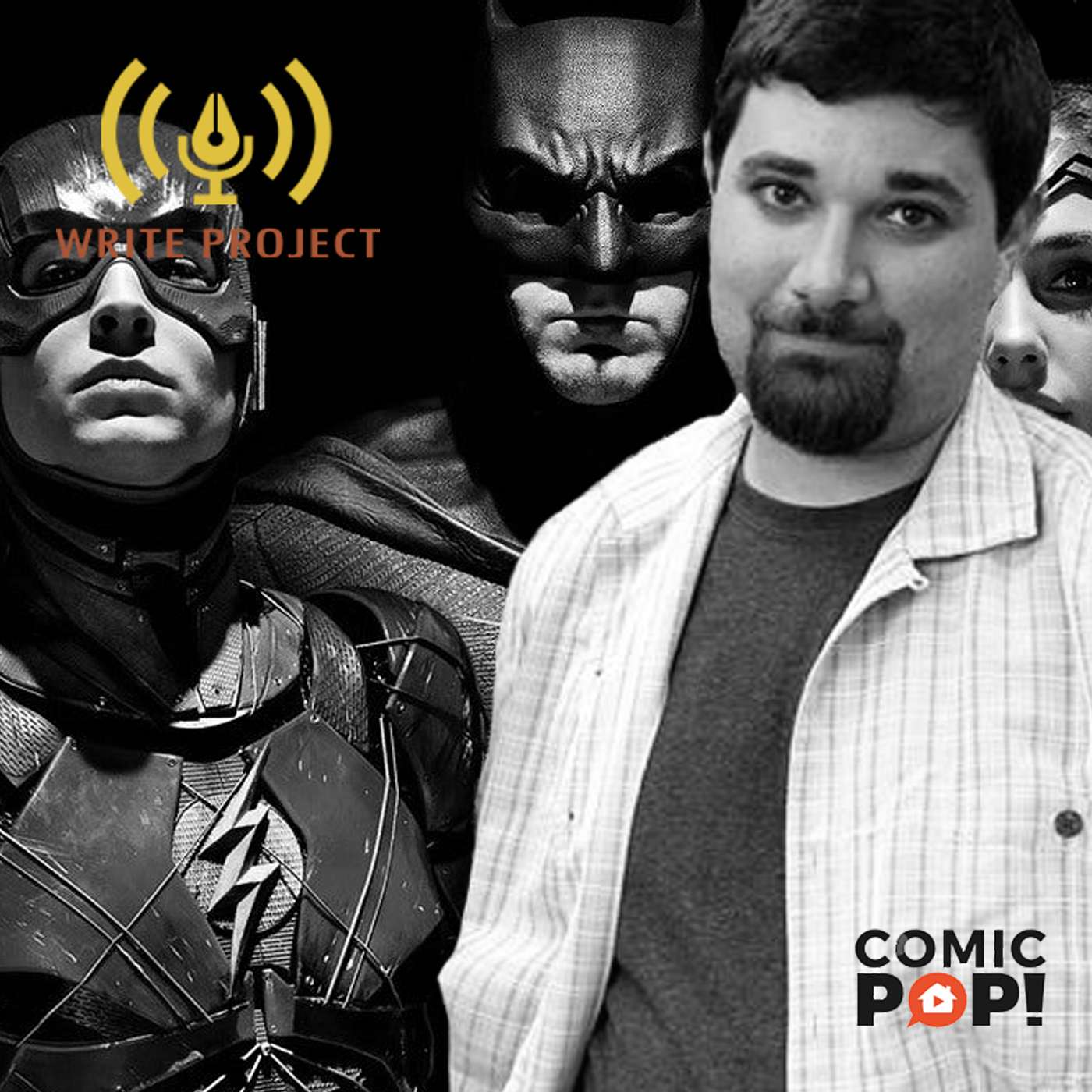 Sal Crivelli from ComicPop! helps uncover the hidden secrets of the DCEU | The Write Project episode artwork