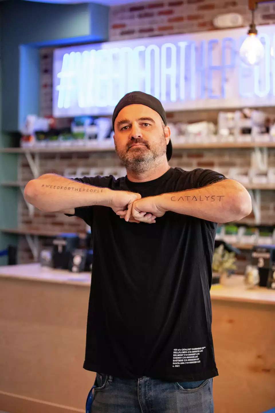 Elliot Lewis, CEO and Co-Founder of Catalyst Cannabis