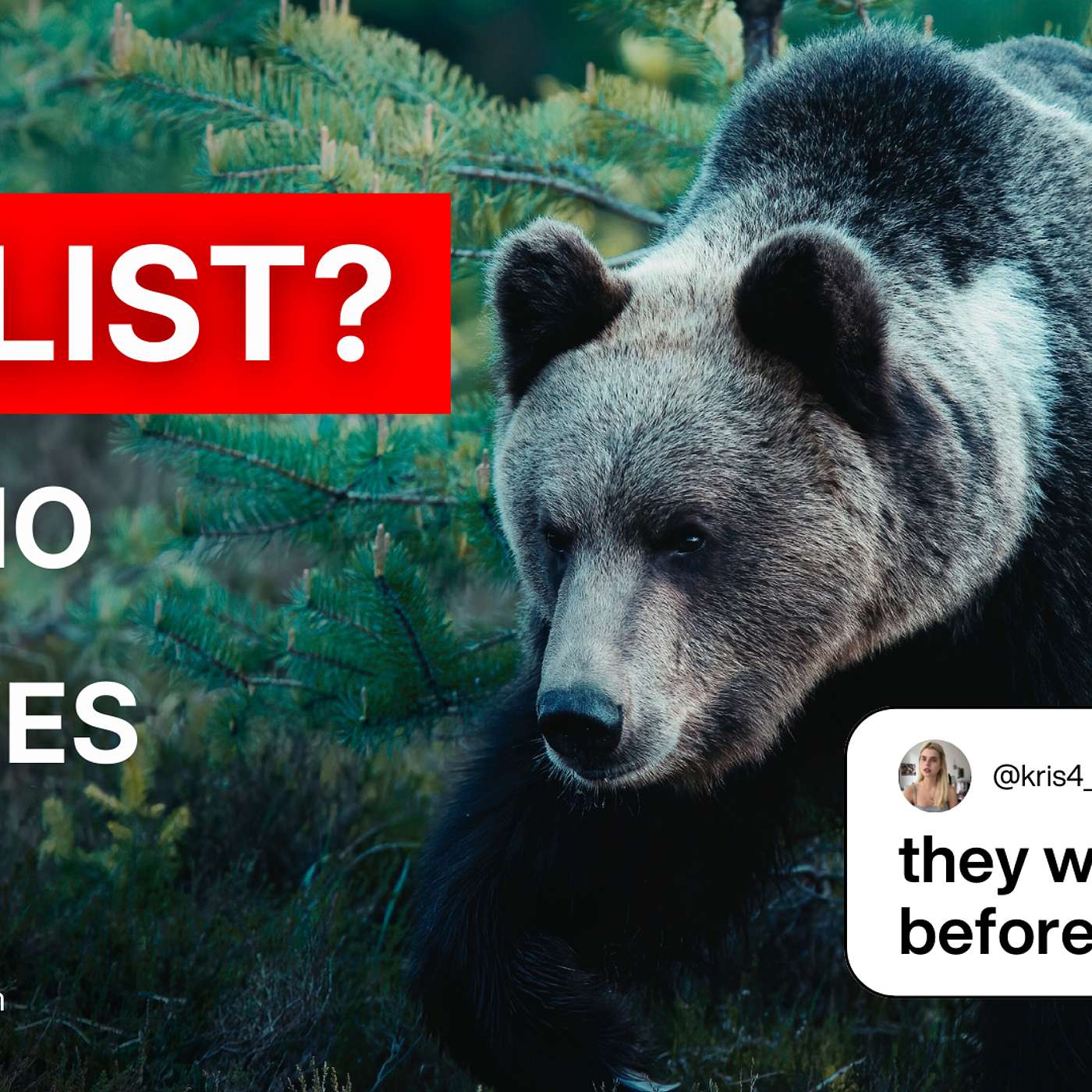 #62 - Are Grizzlies Actually Endangered?