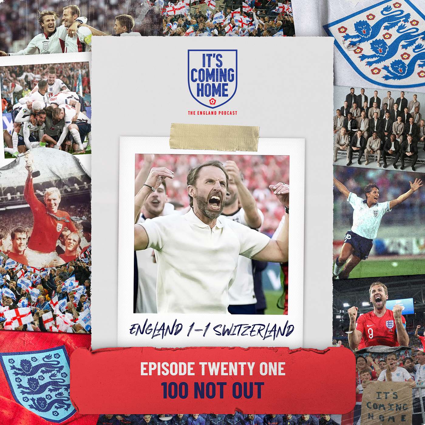 100 Not Out | England 1-1 Switzerland