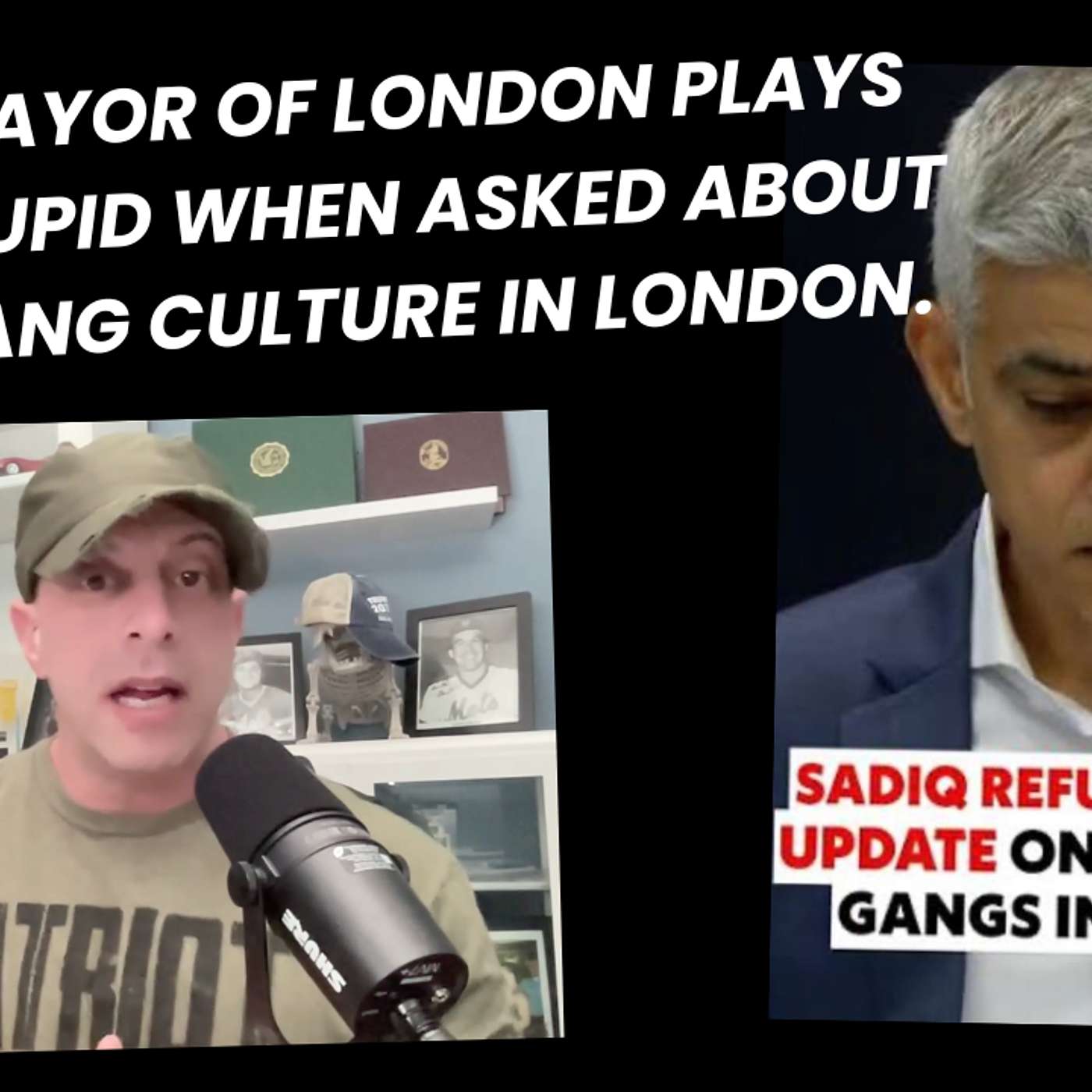 Mayor of London Plays Stupid when asked about Gang Culture in London. episode artwork