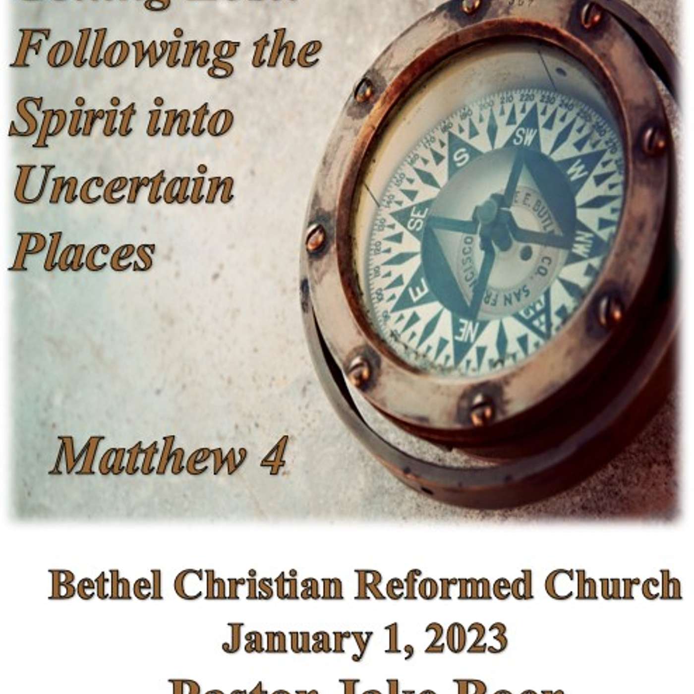 January 1/23- Getting Lost: Following the Spirit into Uncertain Places episode artwork