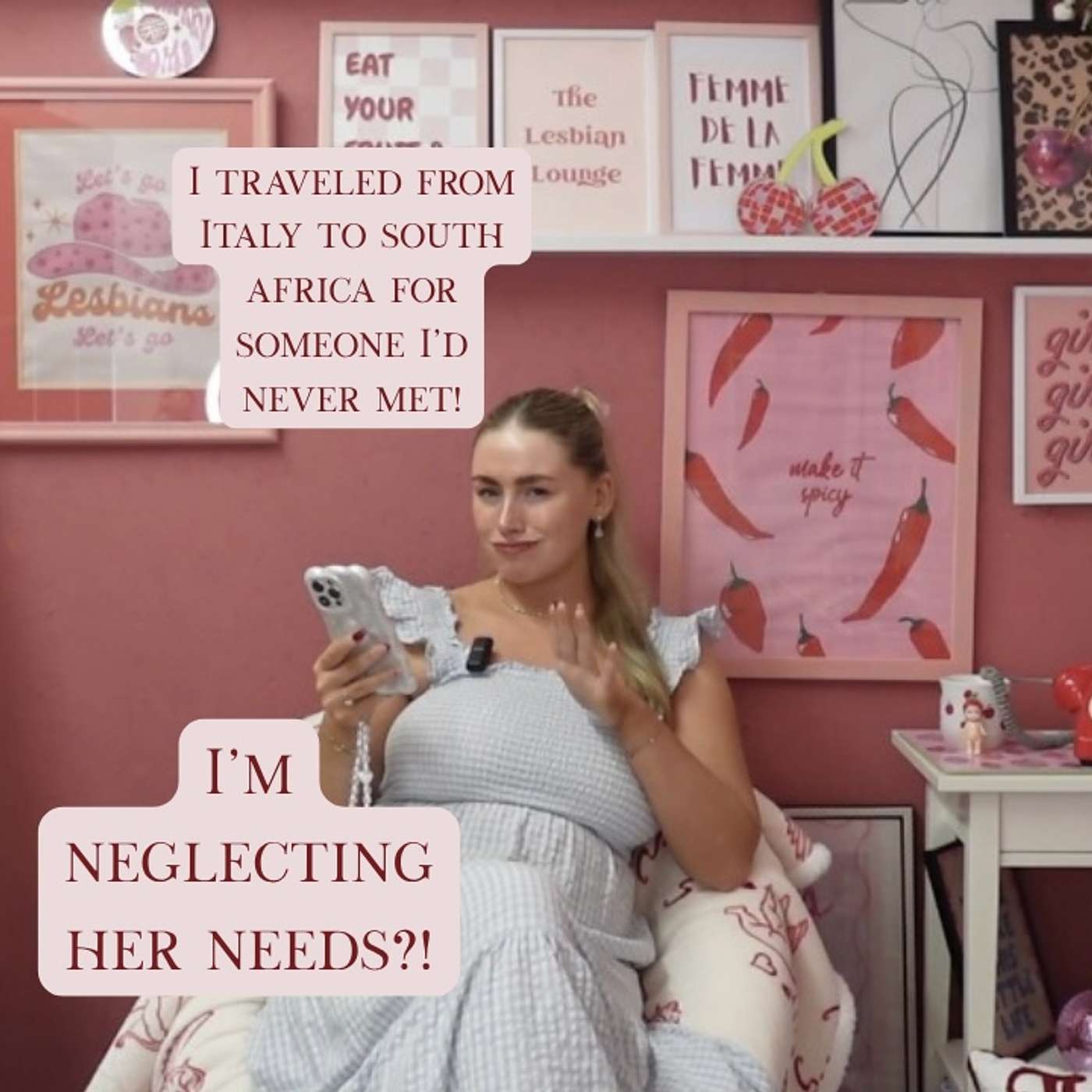 Episode 84 - I'm neglecting her needs and I traveled from Italy to South Africa for someone I'd never met?! episode artwork