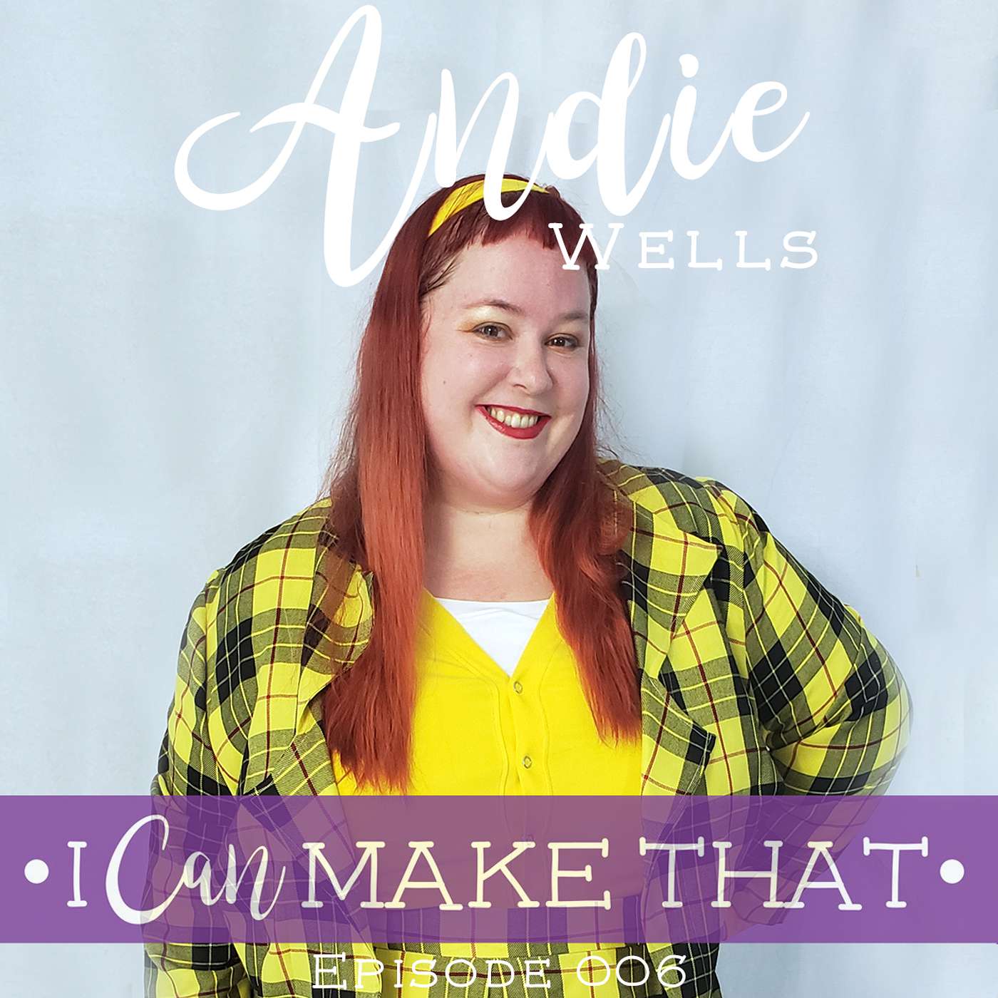 E006: Andie Wells, Chronically Sewn / Sew Pretty In Pink