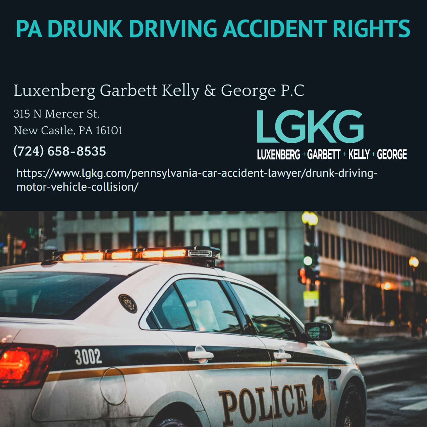 Drunk Driving Accidents in Pennsylvania - Luxenberg Garbett Kelly & George P.C. episode artwork