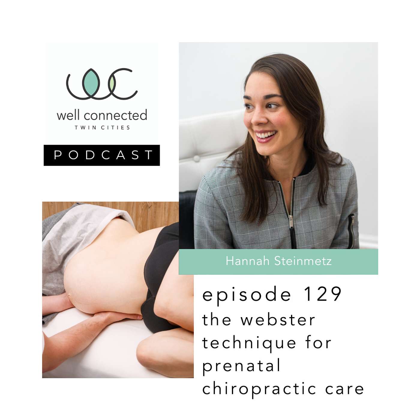 Ep 129 The Webster Technique for Prenatal Chiropractic Care with Hannah Steinmetz