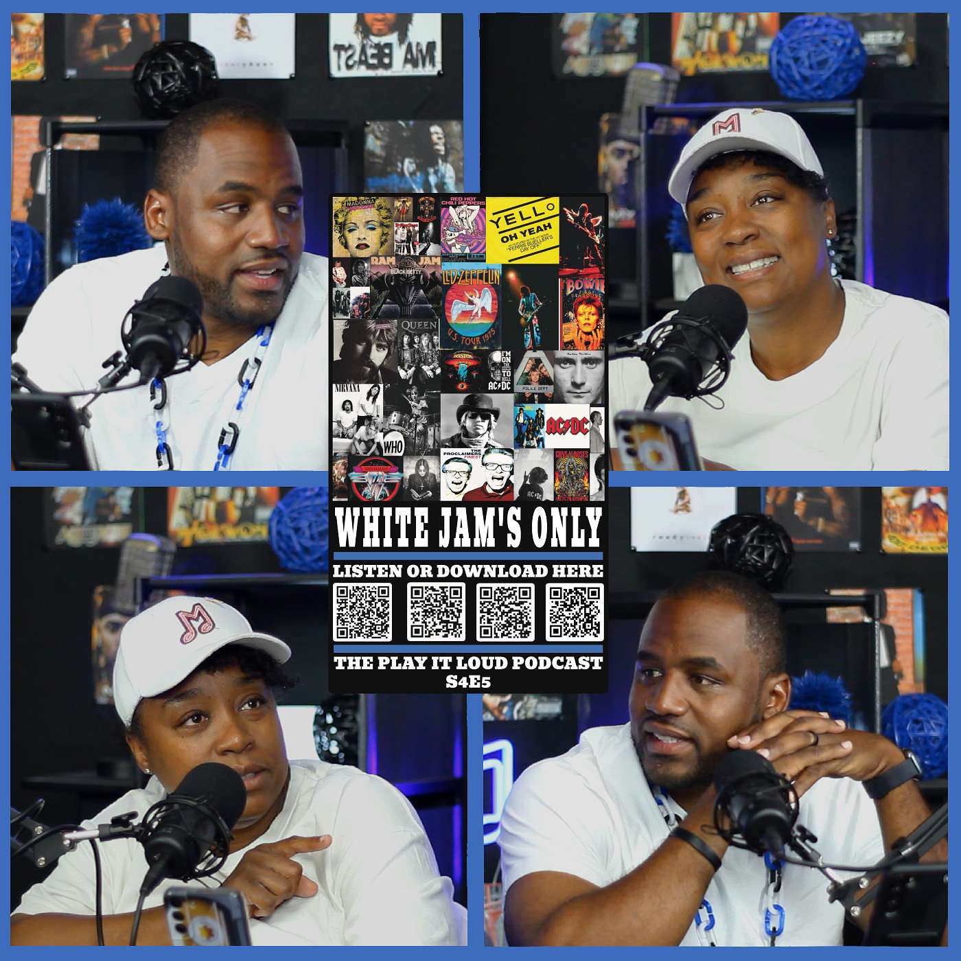 White Jam's Only Episode: The Play It Loud Podcast S4E5 #WhiteJamsOnly #ThePlayItLoudPodcast