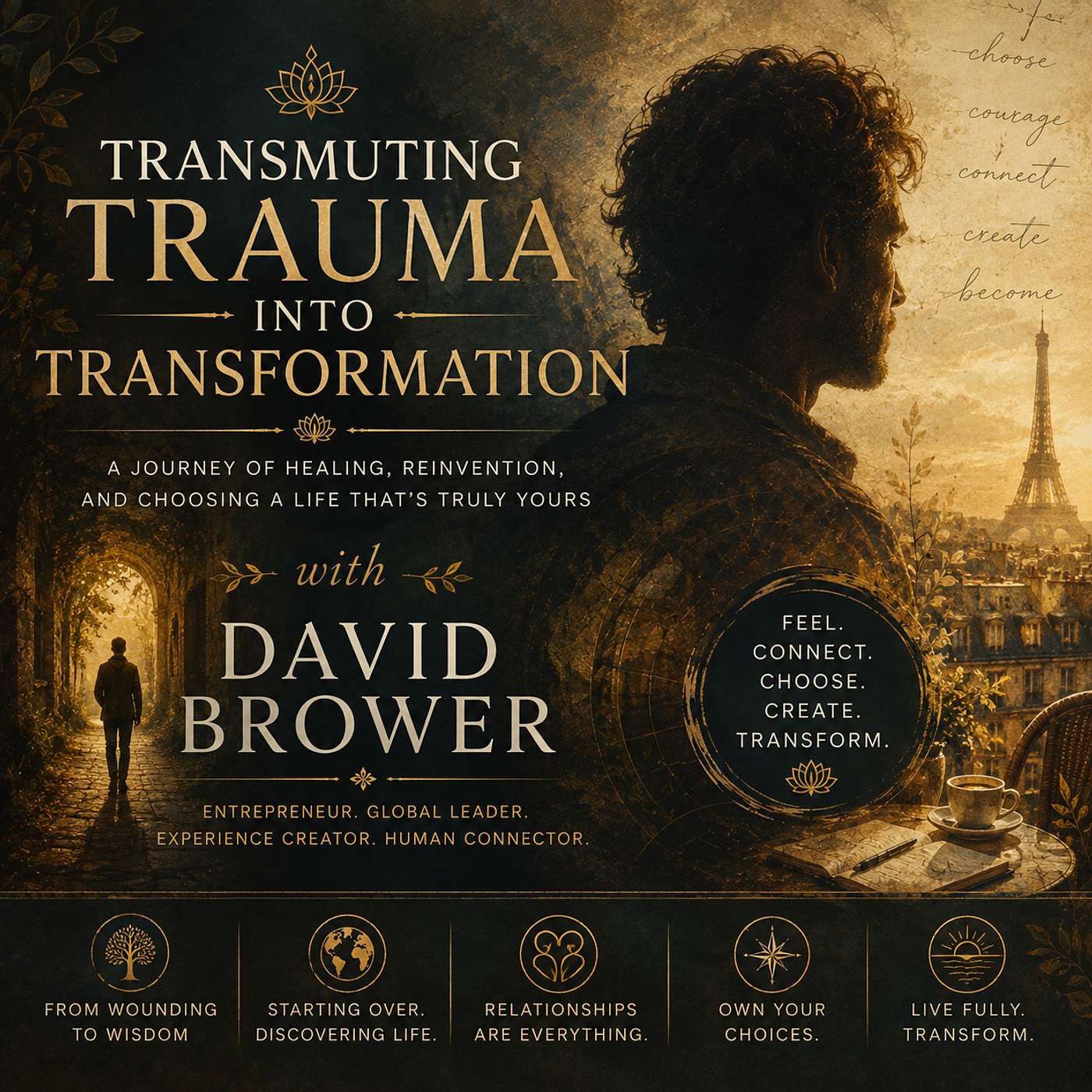 Transmuting Trauma into Transformation | David Brower episode artwork