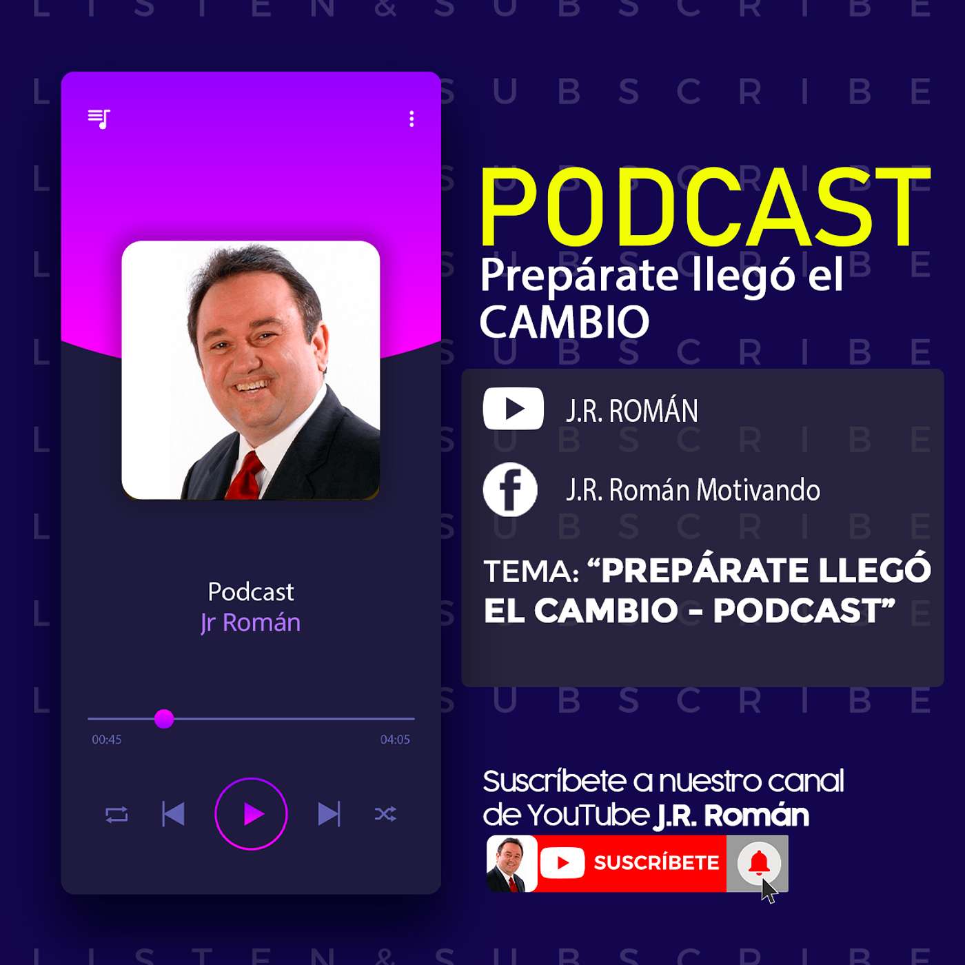 PODCAST: "Prepárate llegó el cambio" episode artwork