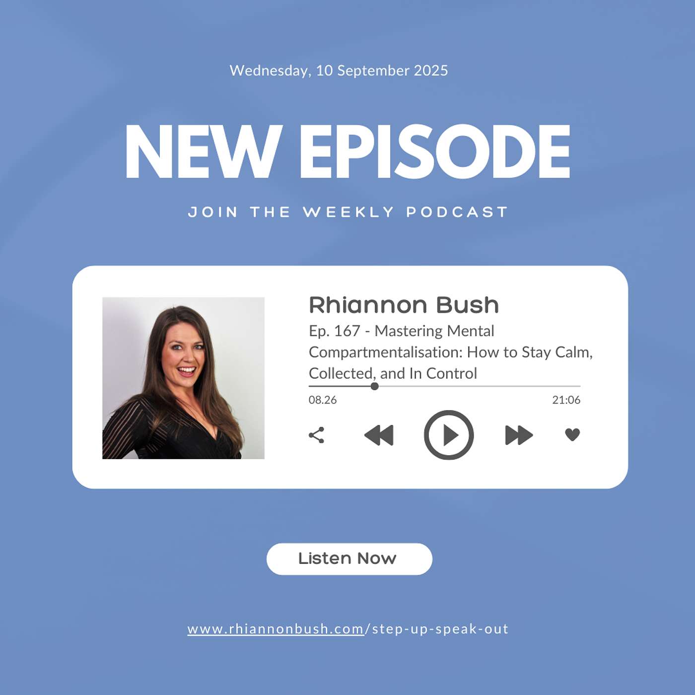 Ep. 167 - Mastering Mental Compartmentalisation: How to Stay Calm, Collected, and In Control