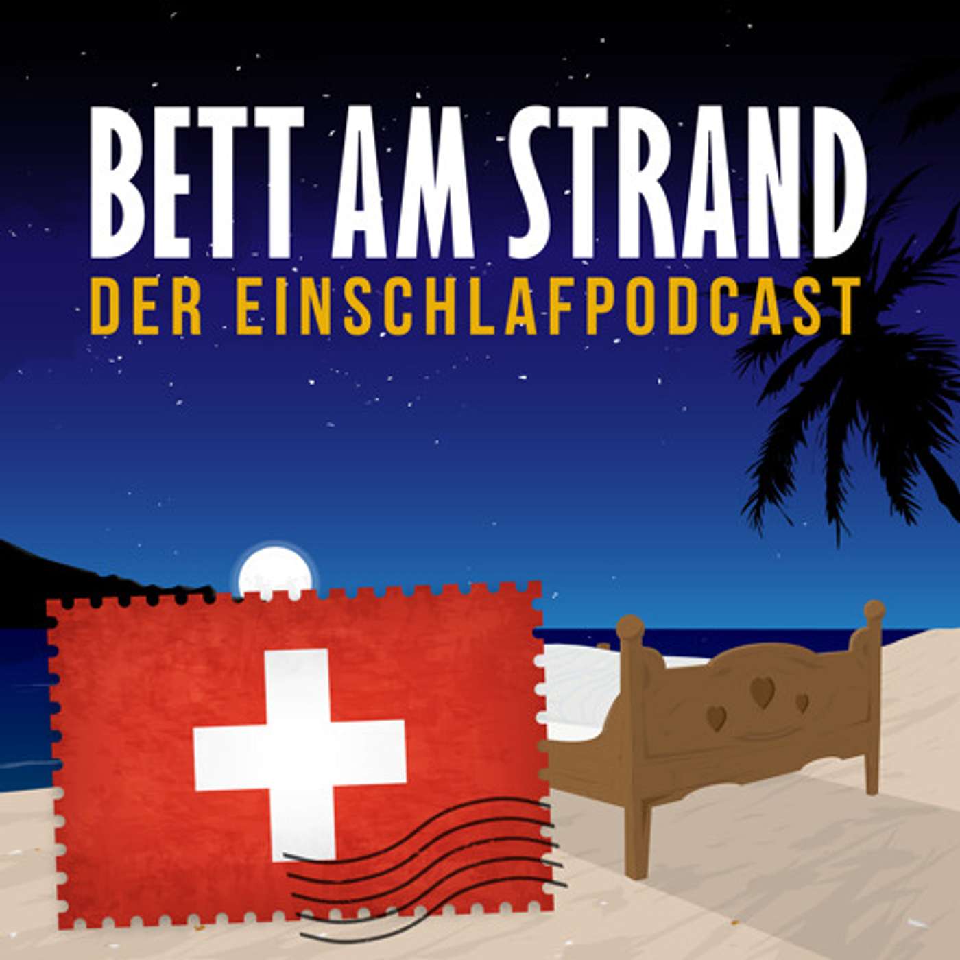 Bett am Strand | Einschlafen zu Reisegeschichten