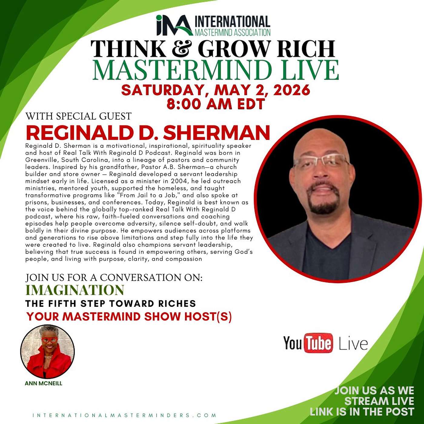 IMA Think & Grow Rich Saturday Show 05.02.2026 episode artwork