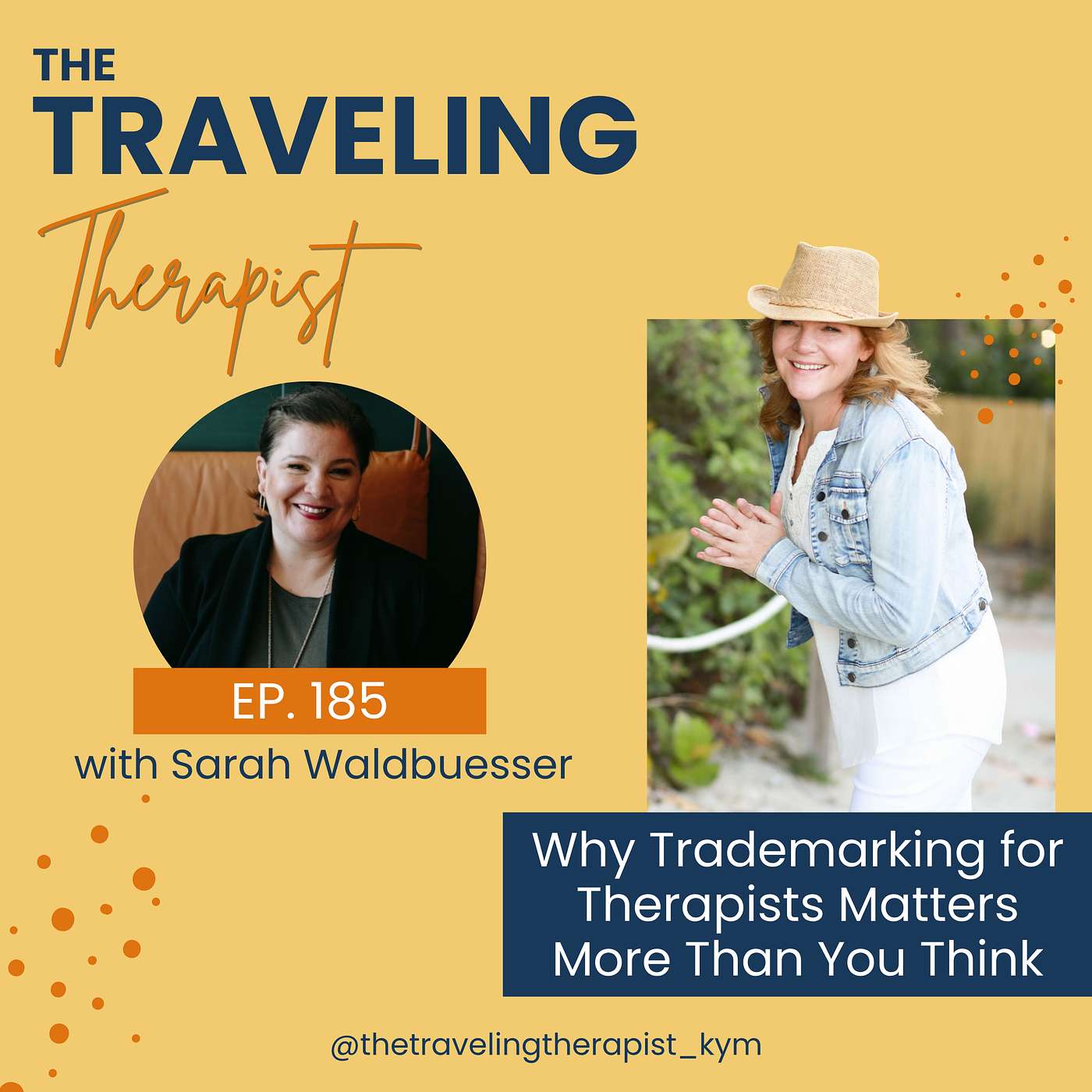 185. Why Trademarking for Therapists Matters More Than You Think with Sarah Waldbuesser