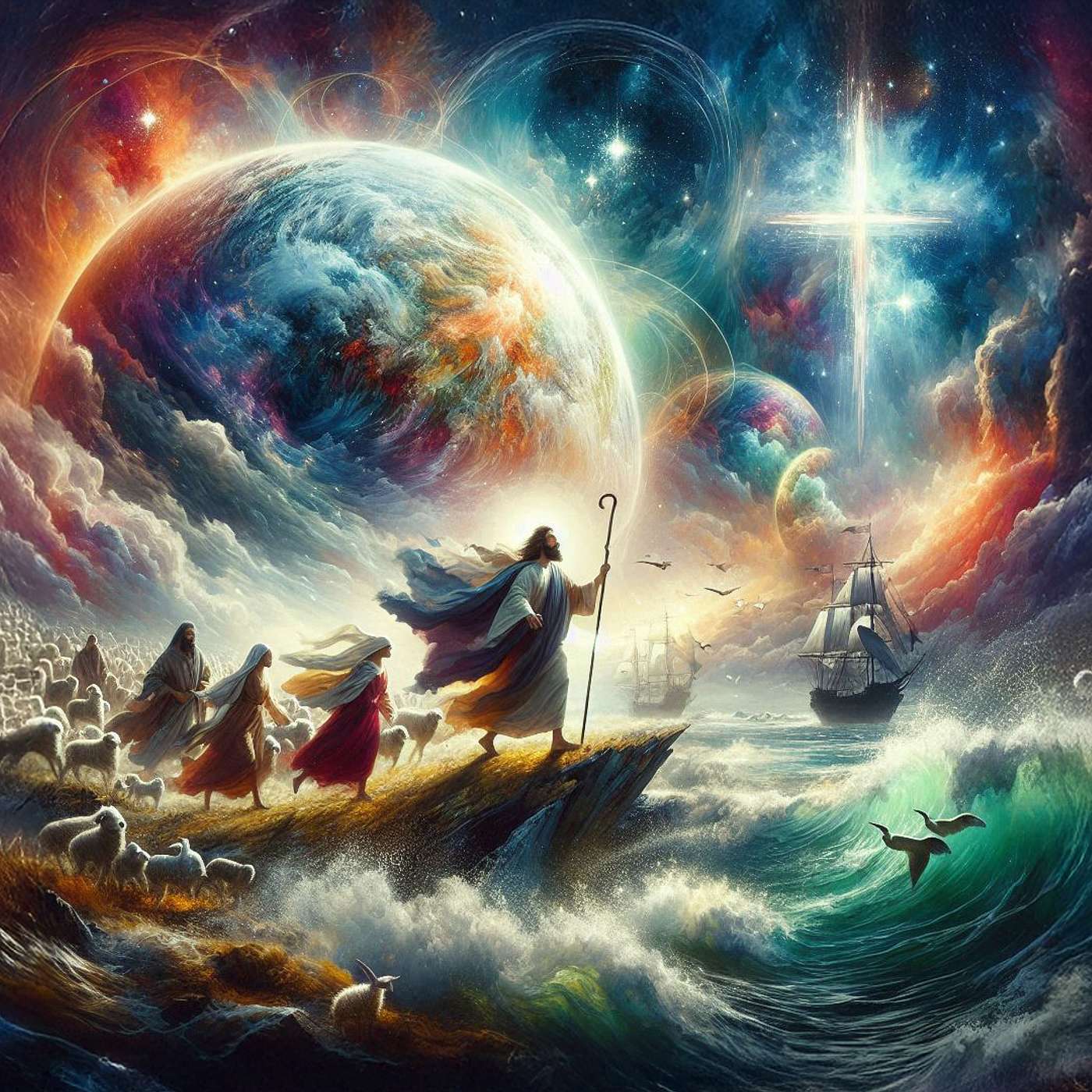 t46dn Meditating On The Good Shepherd original originals live fxmx Nicholas Mazzio Lauren Mazzio The Rain_dn
