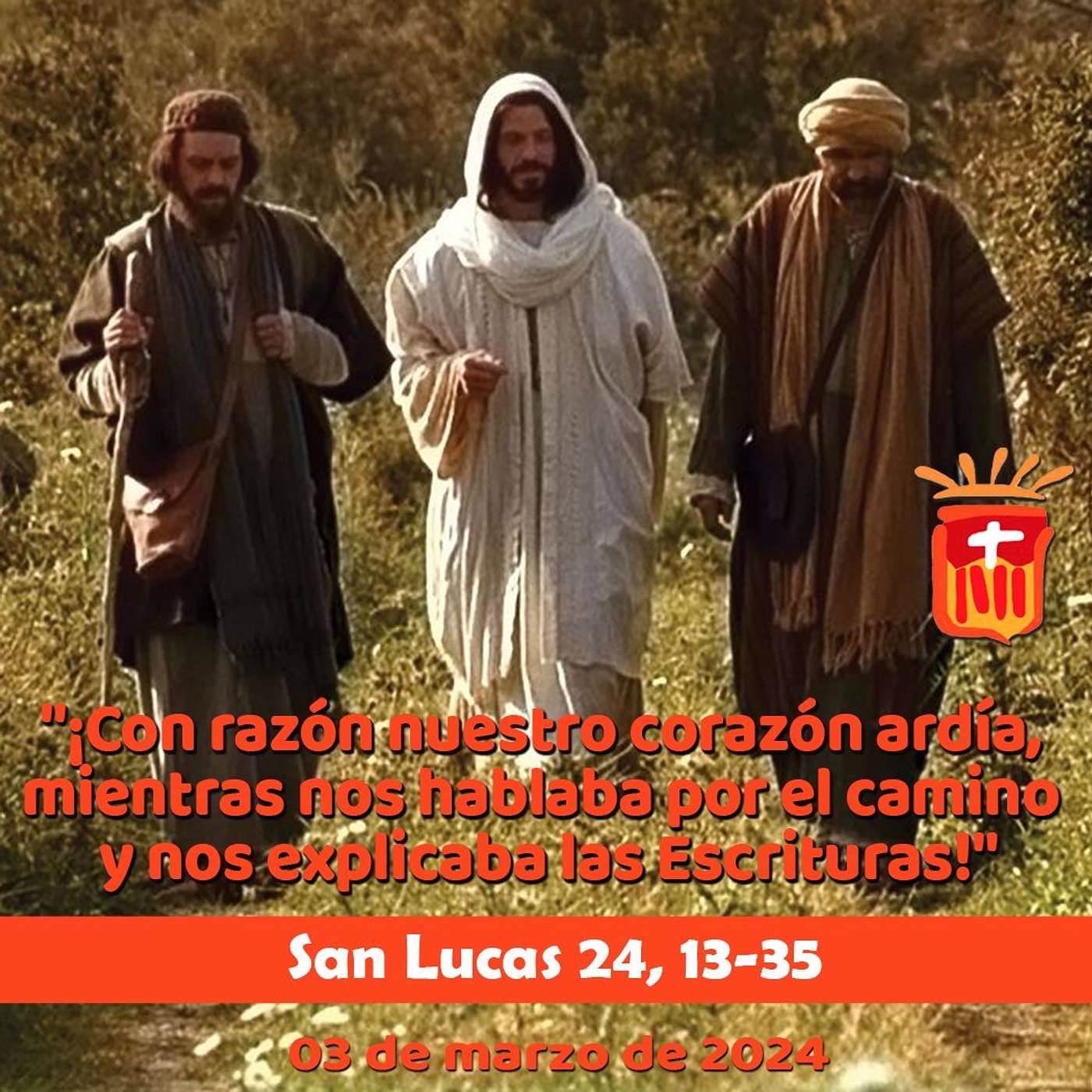 2024-03-03 San Lucas 24, 13-35: Miércoles de Pascua