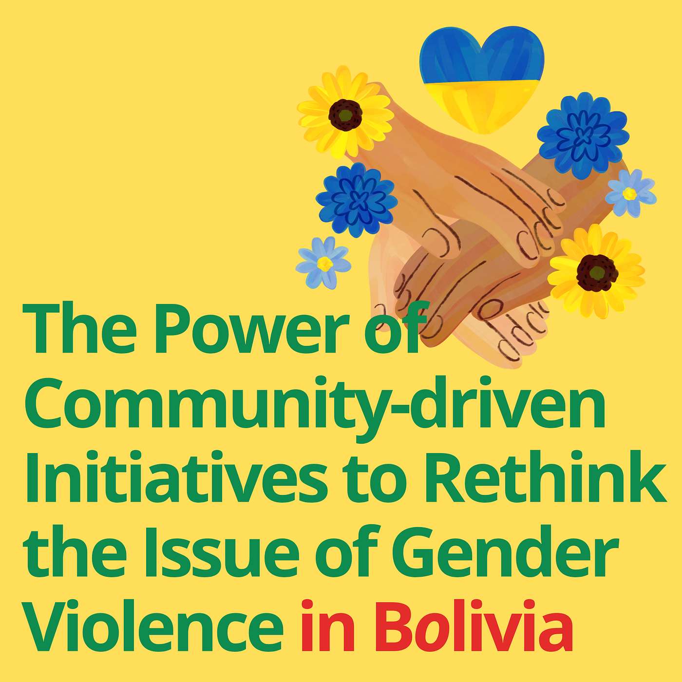 Sarah Abdoo: The power of community-driven initiatives to rethink the issue of gender violence in Bolivia