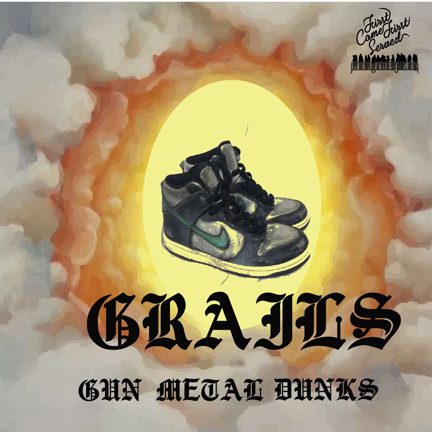 First Come First Served Grails Series: The Gun Metal Dunks