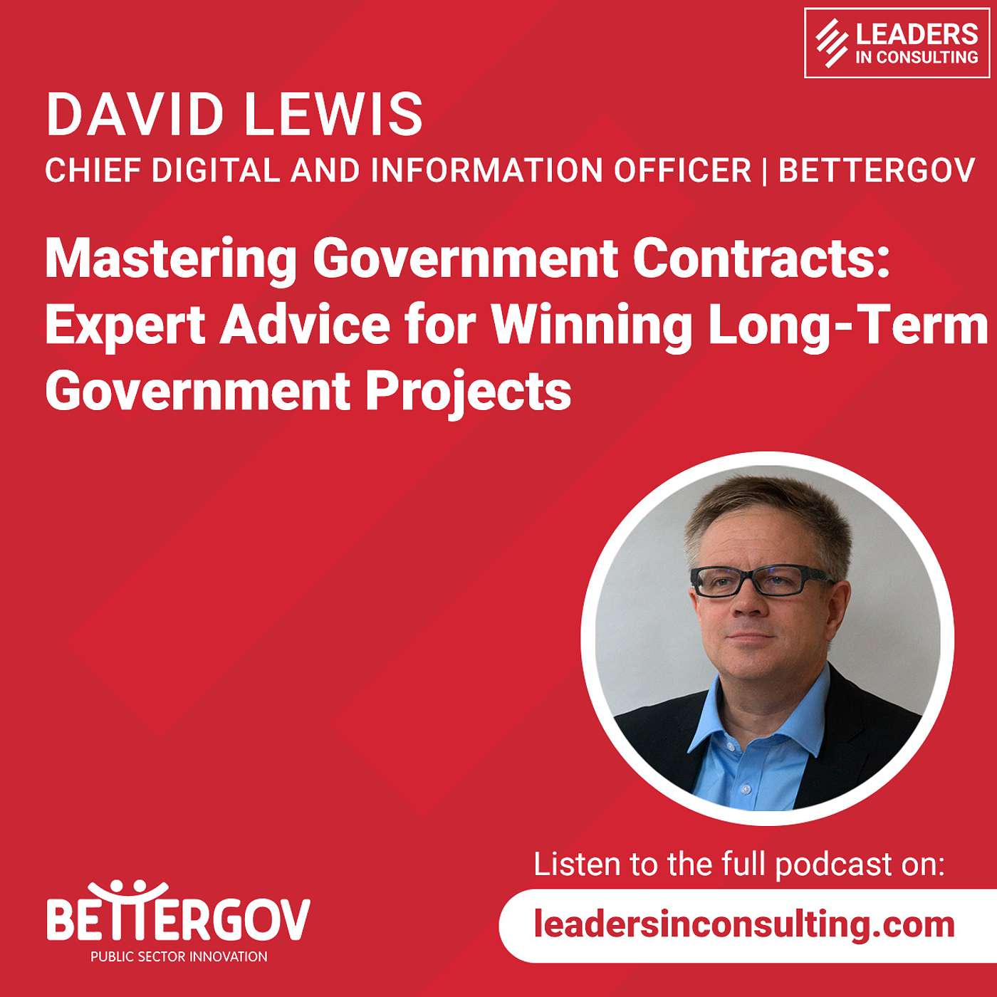 cover of episode Ep 70 - David Lewis - Mastering Government Contracts: Expert Advice for Winning Long-Term Government Projects