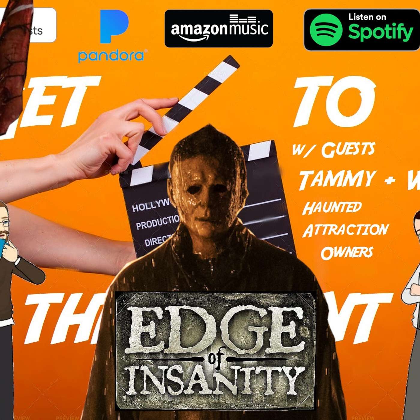 "Halloween Kills" (2021) & Our Favorite Horror Films with Guests Walt + Tammy of Edge of Insanity! - The Get to the Point Review Podcast Ep 21