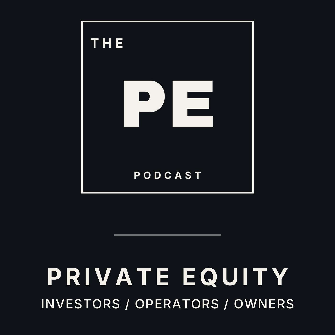 The PE Podcast cover art