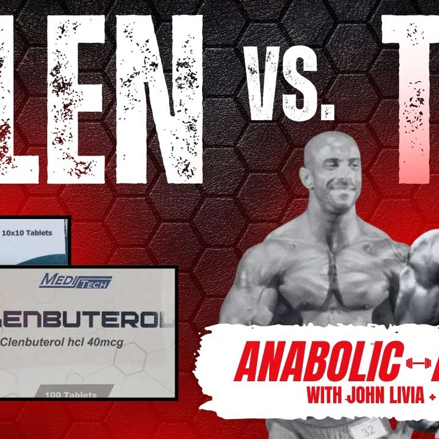 Anabolic Academy with John Livia and Jason Arntz. Clen VS T3