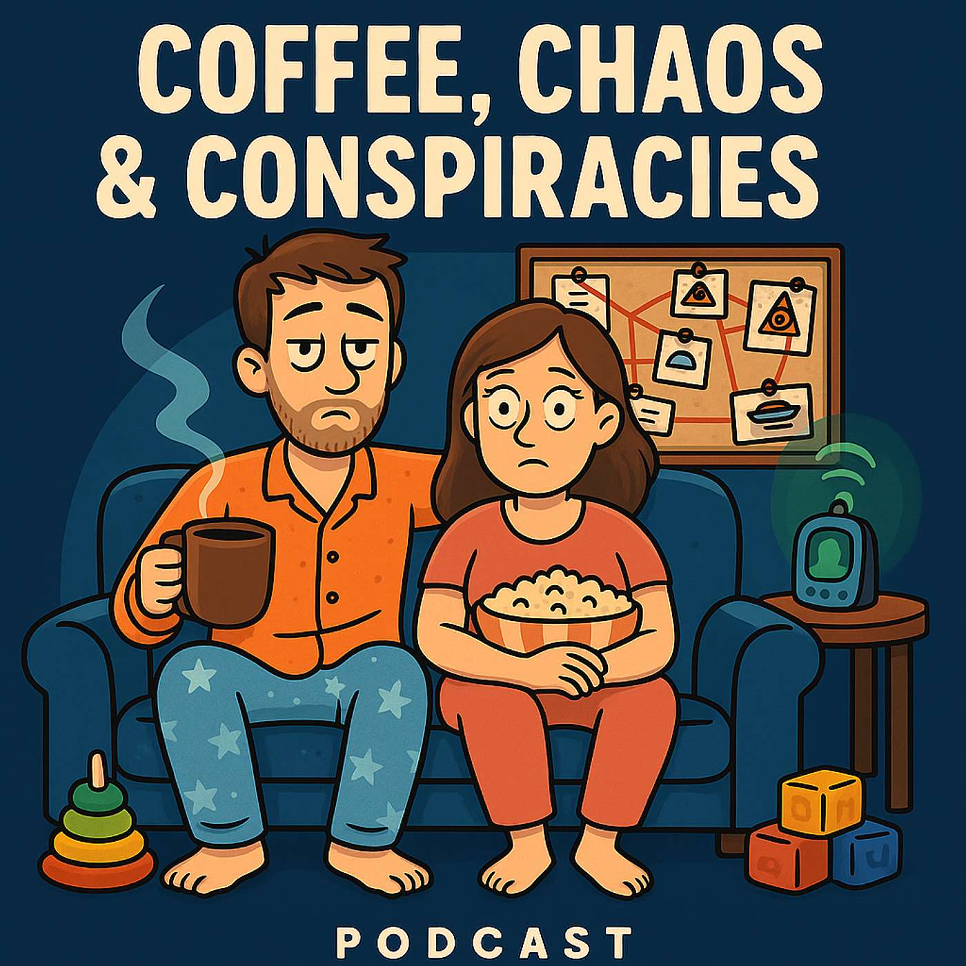 Coffee, Chaos & Conspiracies cover art