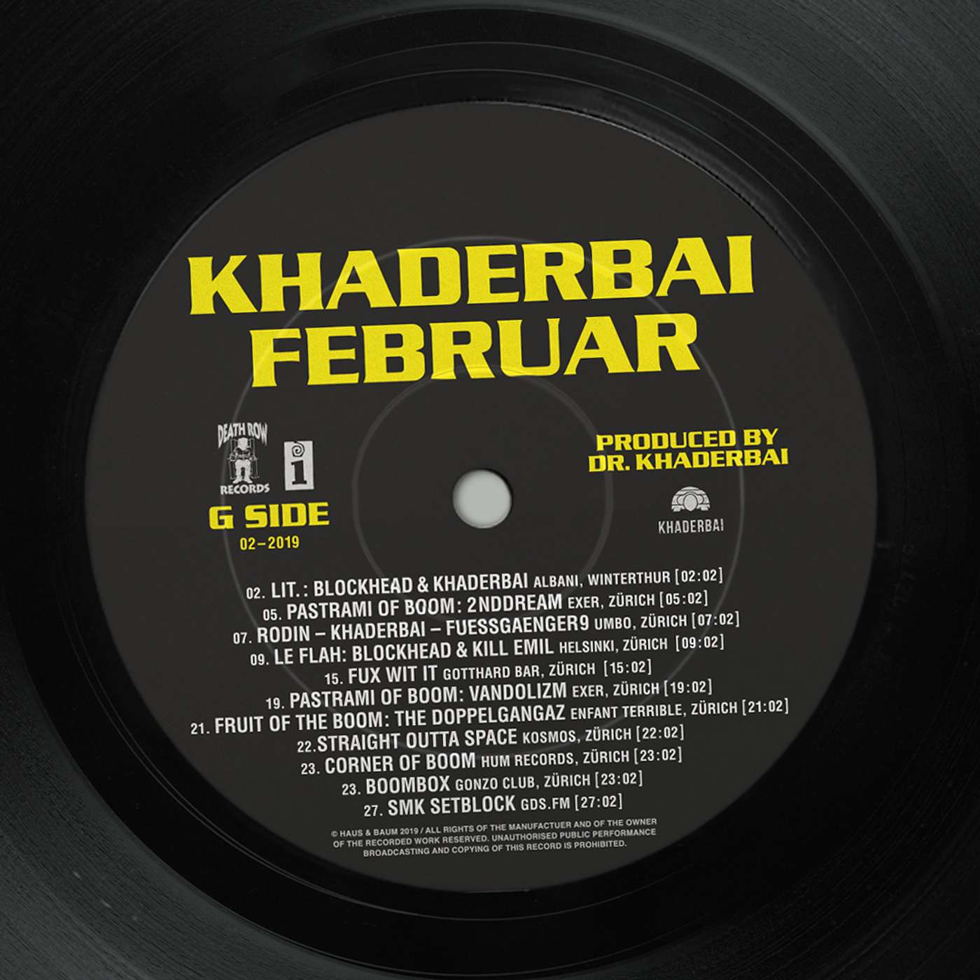khaderbai's 30 minutes of BOOM! – Episode 63, February 2019