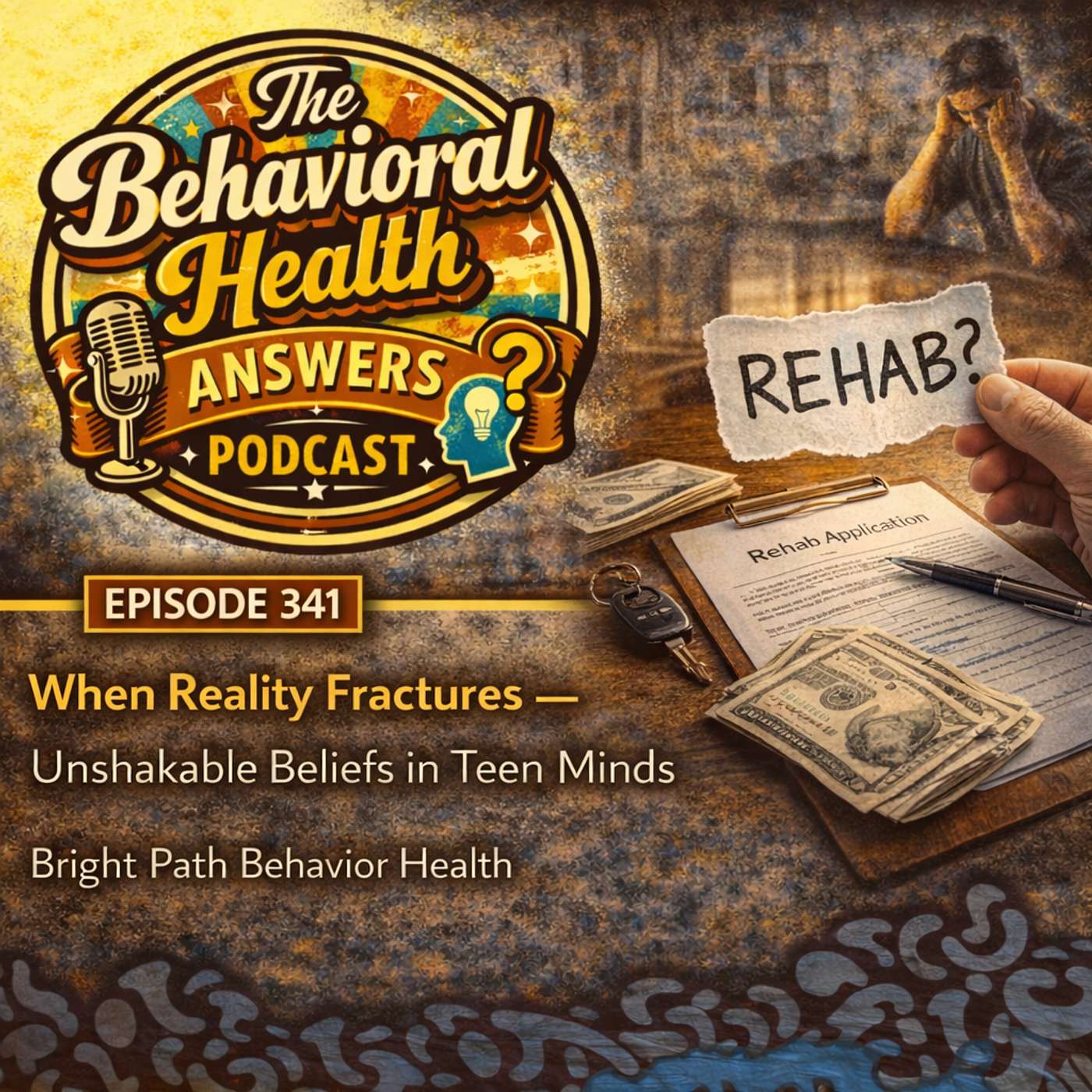 Episode 341: When Reality Fractures - Unshakable Beliefs in Teen Minds | Bright Path Behavior Health episode artwork