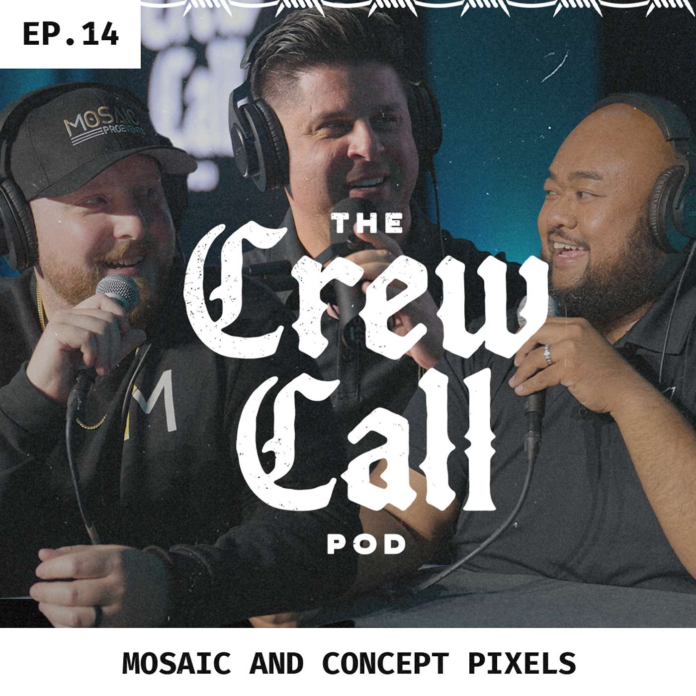 MOSAIC and Concept Pixels episode artwork