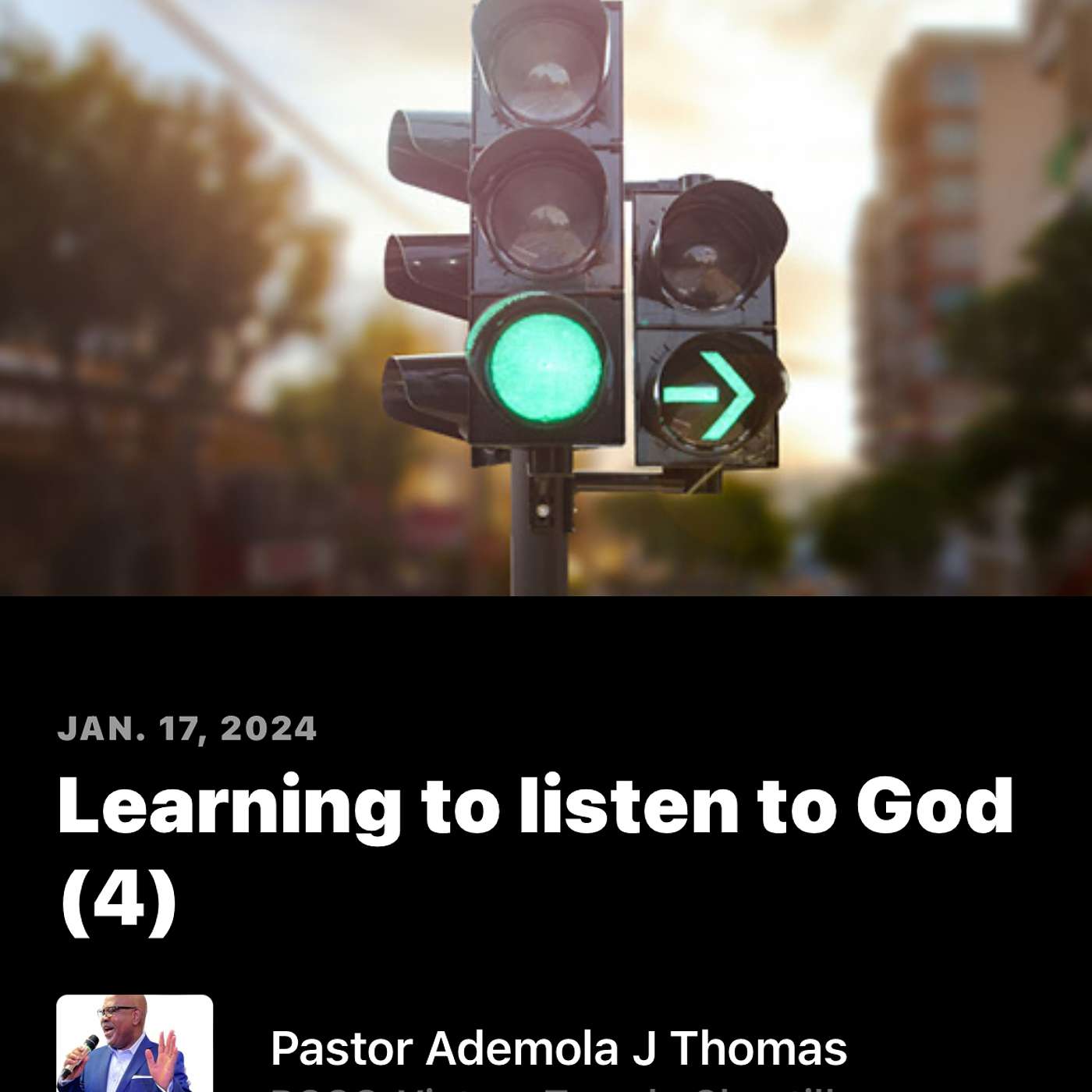 Learning To Listen To God (4) episode artwork