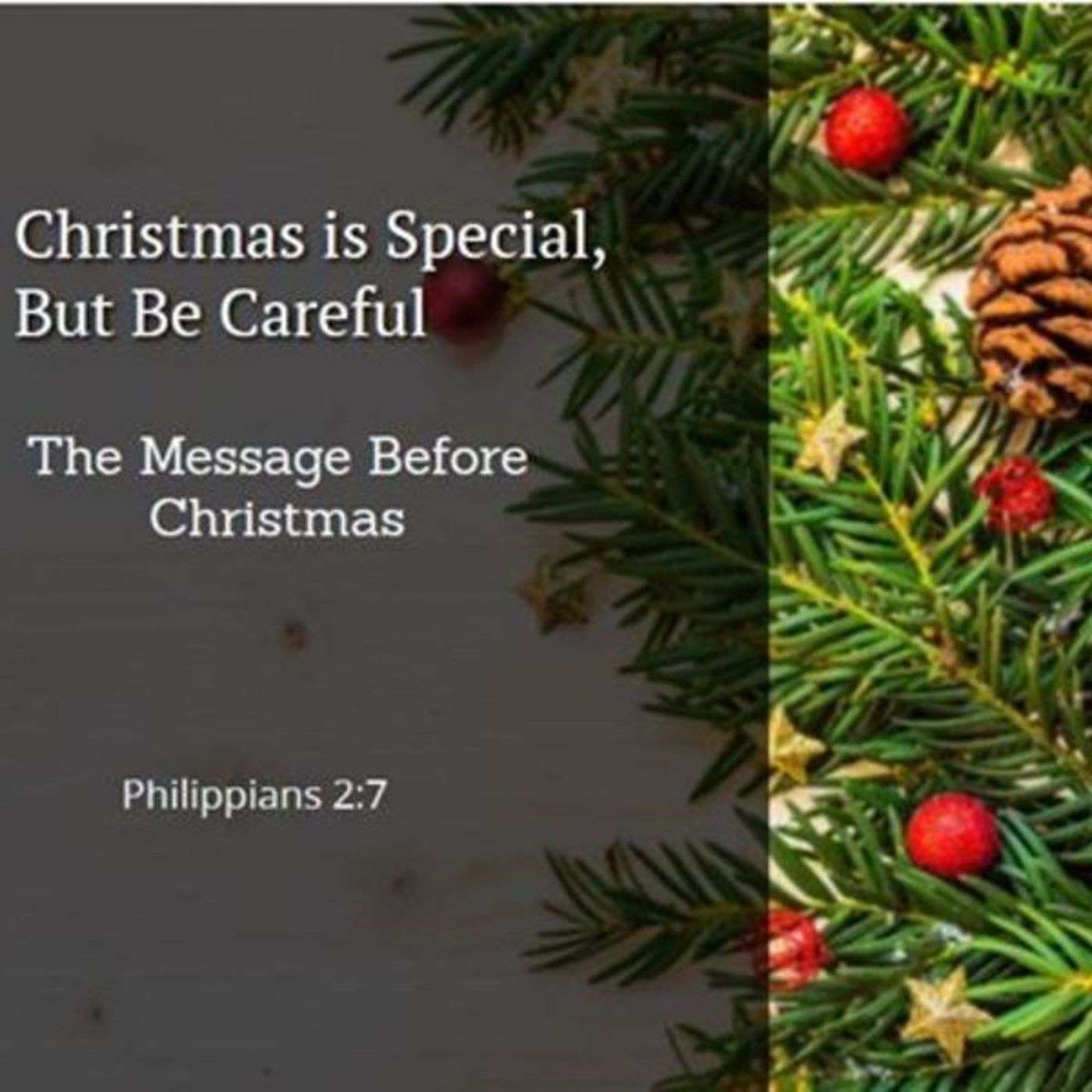 Christmas is Special, But Be Careful!