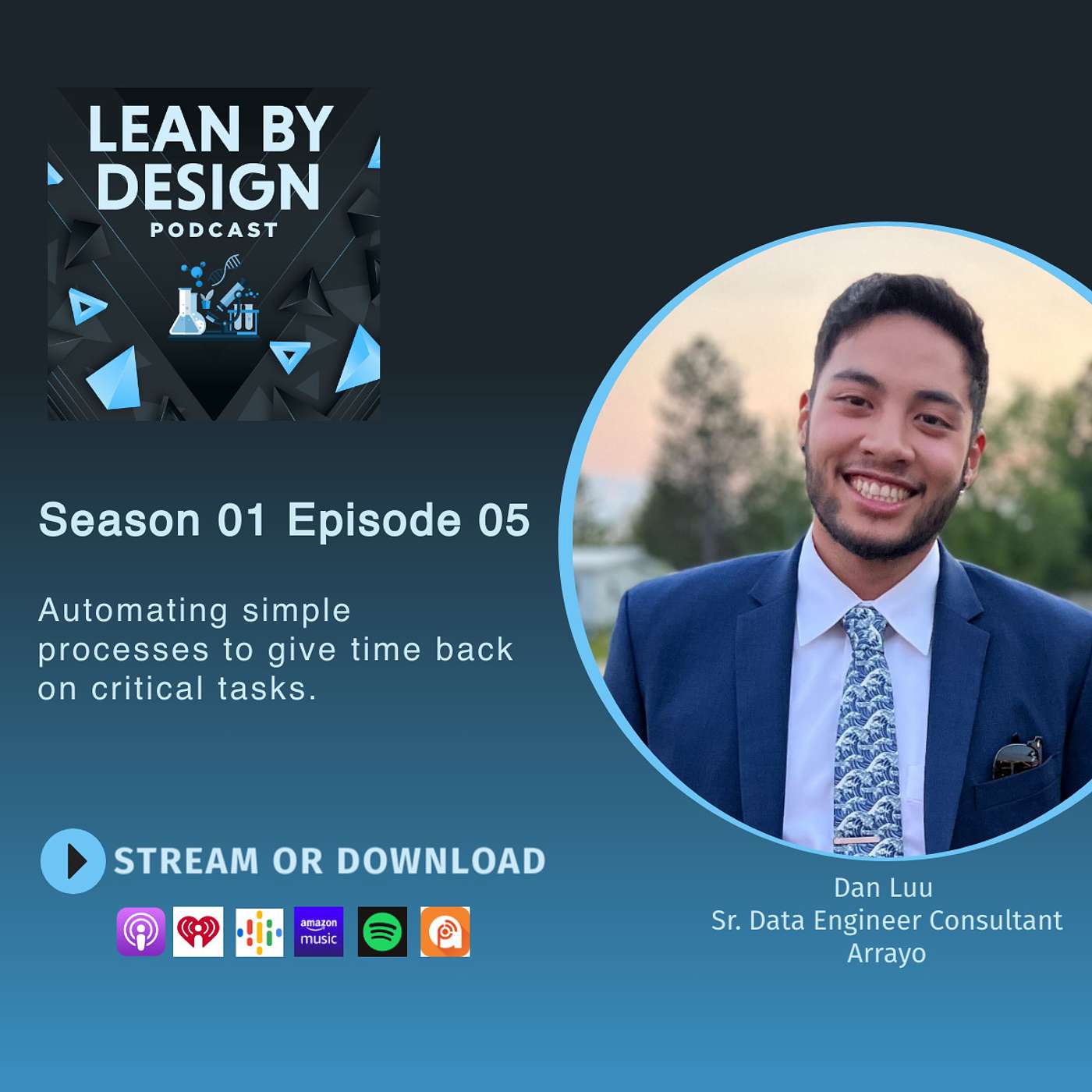 Episode 05. Automating simple processes to give time back on critical tasks.