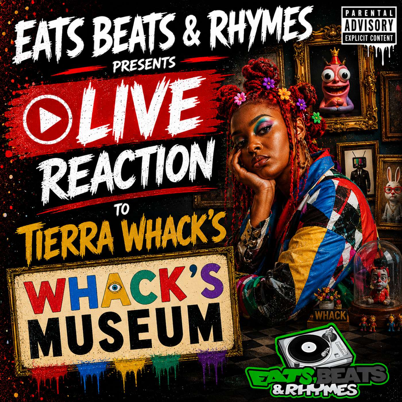 (LIVE REACTION) / TIERRA WHACK: WHACK'S MUSEUM / WORTH CHECKING OUT OR NAHHH??? / THE TASTING MENU episode artwork