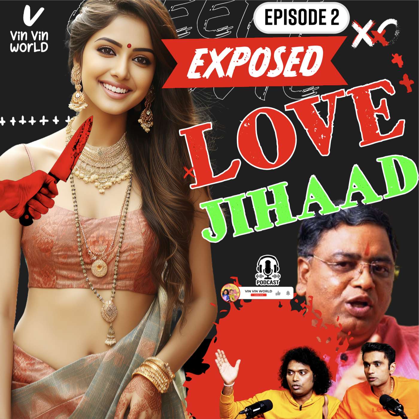 Ep 02: CONTROVERSIAL TRUTH - LOVE Jihad & Halal Jihad - India's ECONOMIC Crisis episode artwork