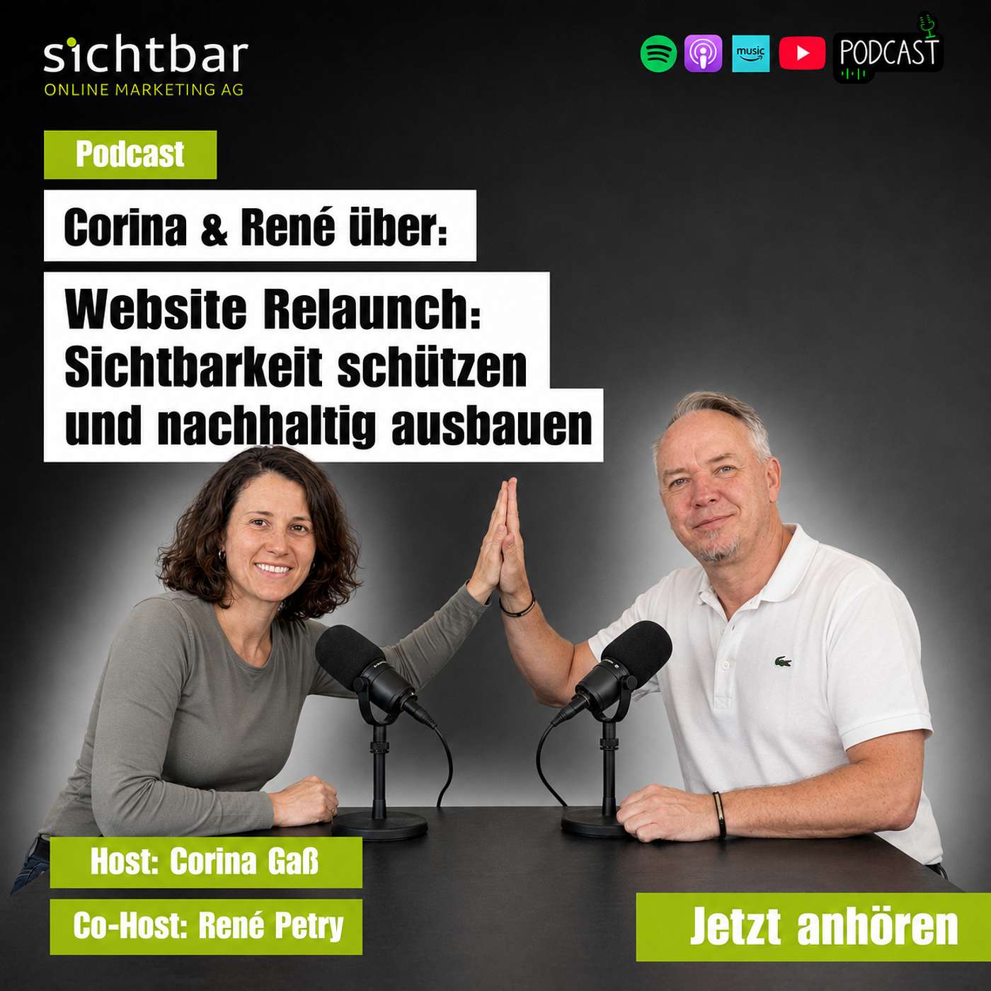 🎙️ Website Relaunch: Sichtbarkeit schützen und nachhaltig ausbauen episode artwork