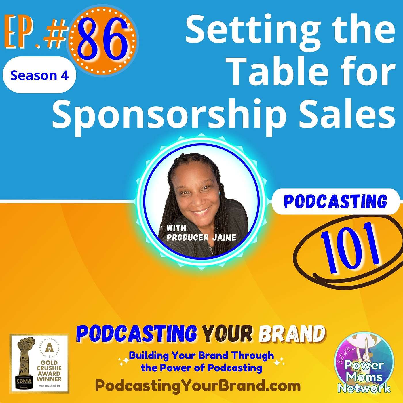 Podcasting Your Brand - Setting the Table for Sponsorship Sales (Podcasting 101) episode artwork