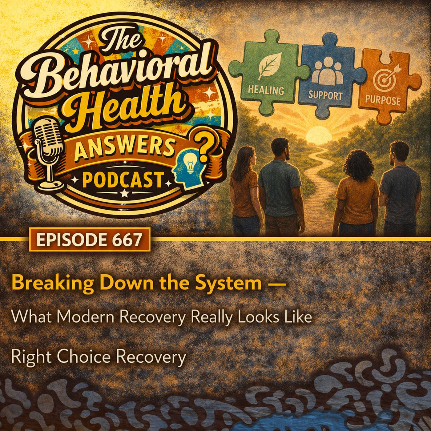 Episode 667: Breaking Down the System - What Modern Recovery Really Looks Like | Right Choice Recovery episode artwork