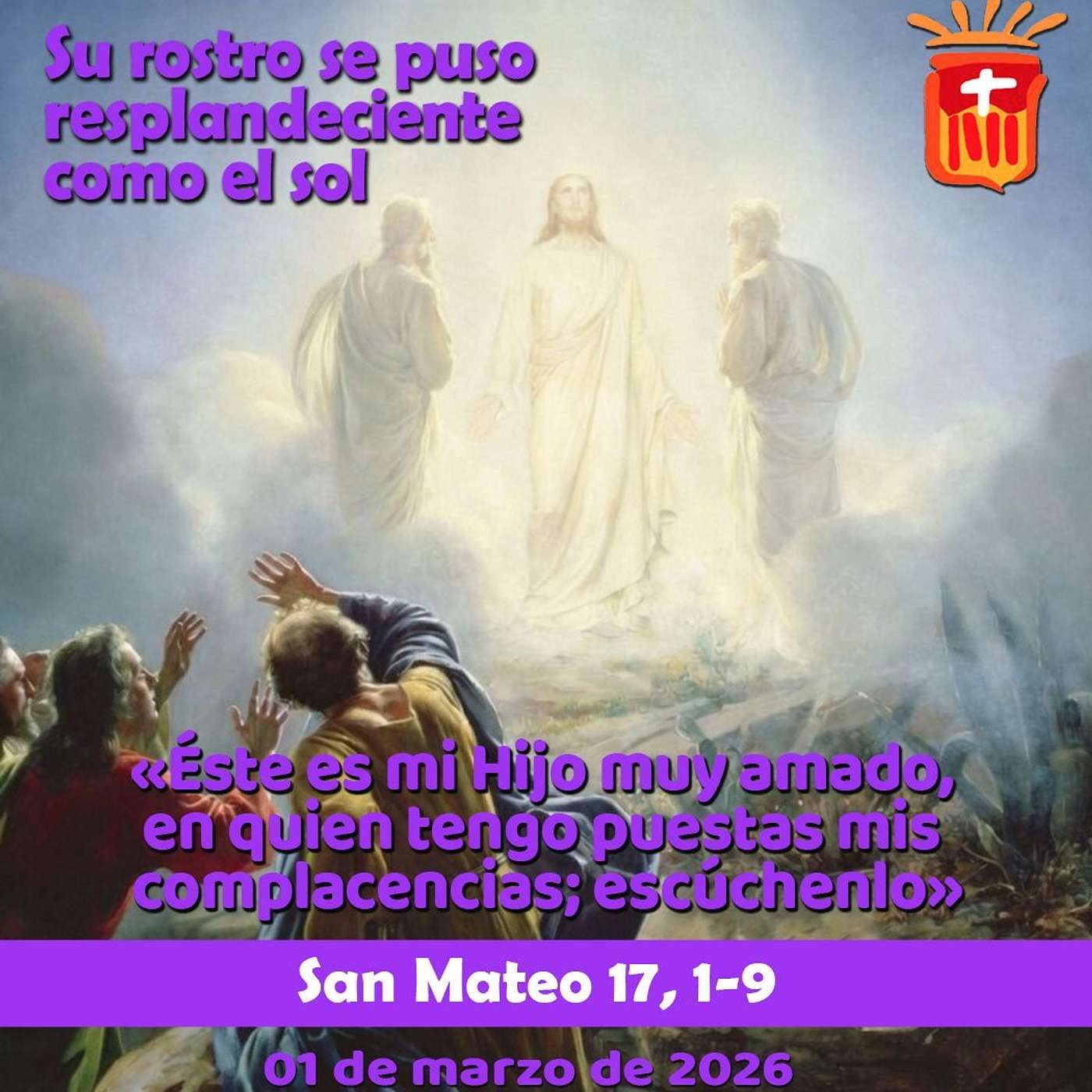 2026-03-01 San Mateo 17, 1-9: II Domingo Cuaresma