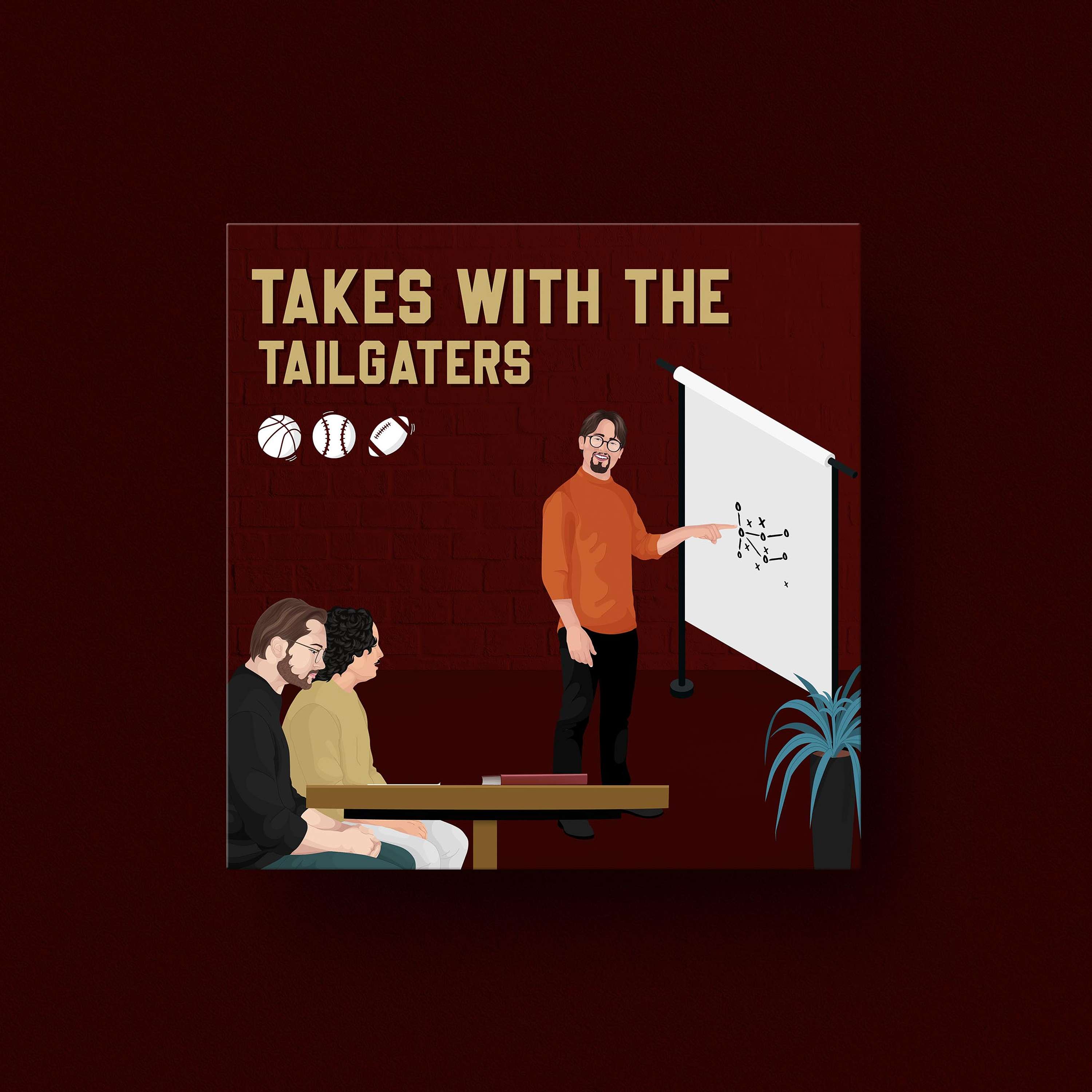 Takes with the Tailgaters podcast artwork