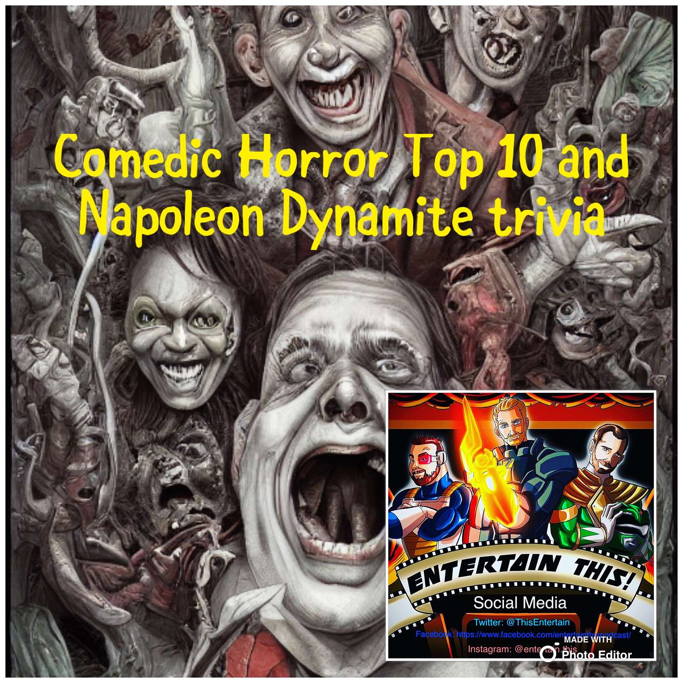 Comedic Horror Top 10 and Napoleon Dynamite Trivia ep 125