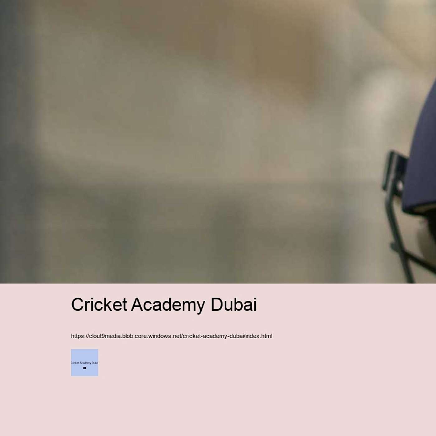 Cricket Academy Dubai: Where Talent Meets Top-Tier Training!