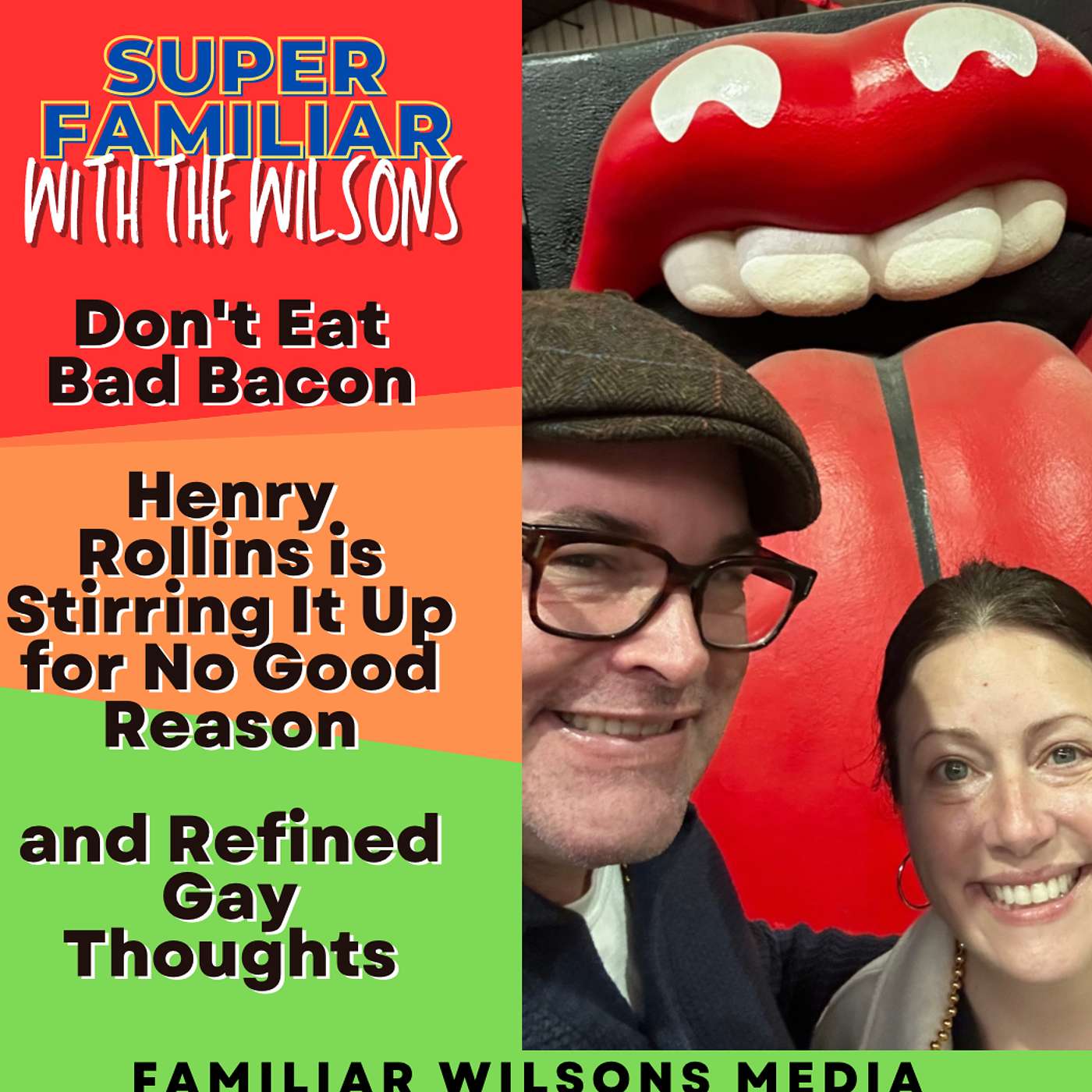 Don't Eat Bad Bacon, Henry Rollins is Stirring It Up for No Good Reason, and Refined Gay Thoughts episode artwork